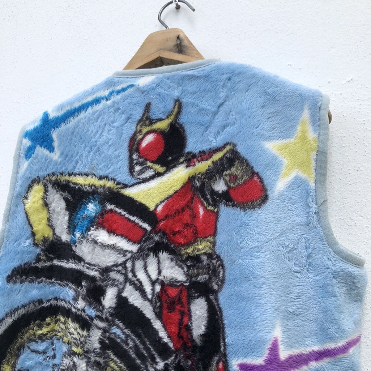 Cartoon Network Masked Rider Tank Top Sleeve Less Fleece Zipper Size US M / EU 48-50 / 2 - 9 Thumbnail