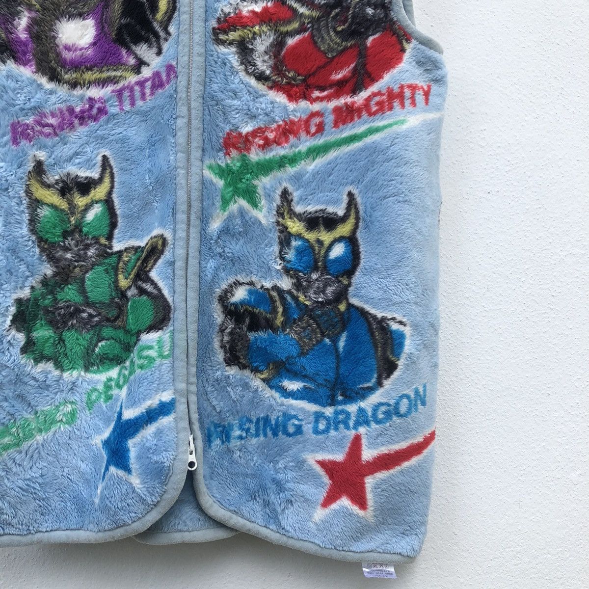 Cartoon Network Masked Rider Tank Top Sleeve Less Fleece Zipper Size US M / EU 48-50 / 2 - 3 Thumbnail