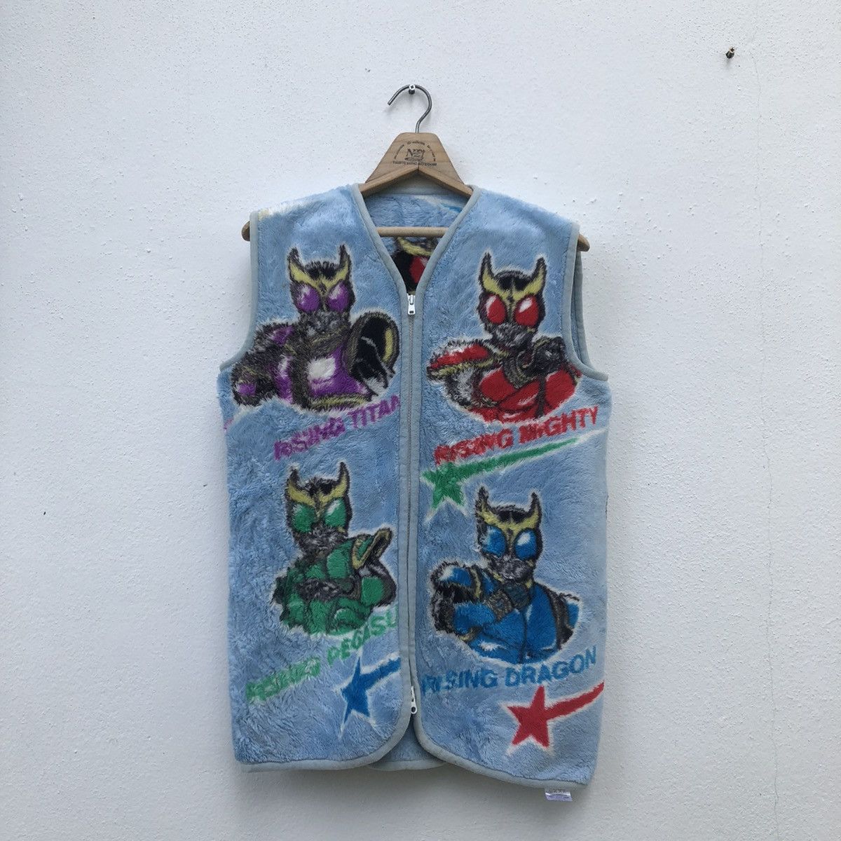 Cartoon Network Masked Rider Tank Top Sleeve Less Fleece Zipper Size US M / EU 48-50 / 2 - 2 Thumbnail