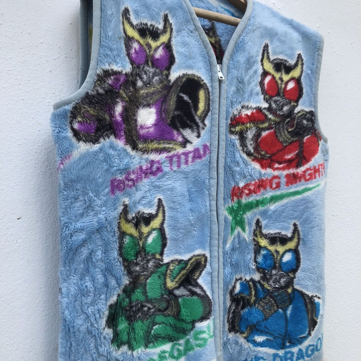 Cartoon Network Masked Rider Tank Top Sleeve Less Fleece Zipper Size US M / EU 48-50 / 2 - 5 Thumbnail