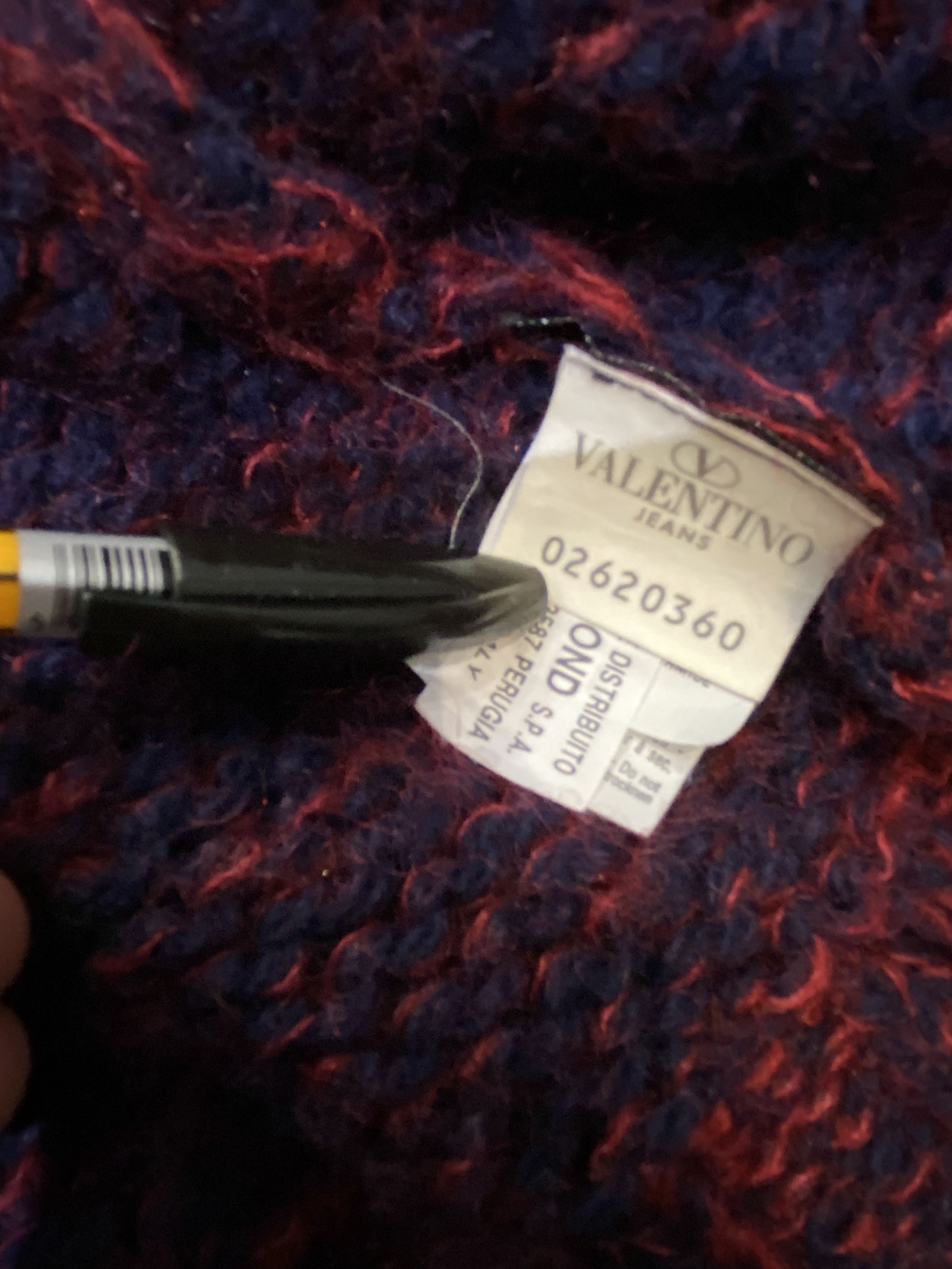 Valentino Archive Valentino Handknit 1/4 Zipped Mohair Wool Sweater Size US XL / EU 56 / 4 - 15 Thumbnail