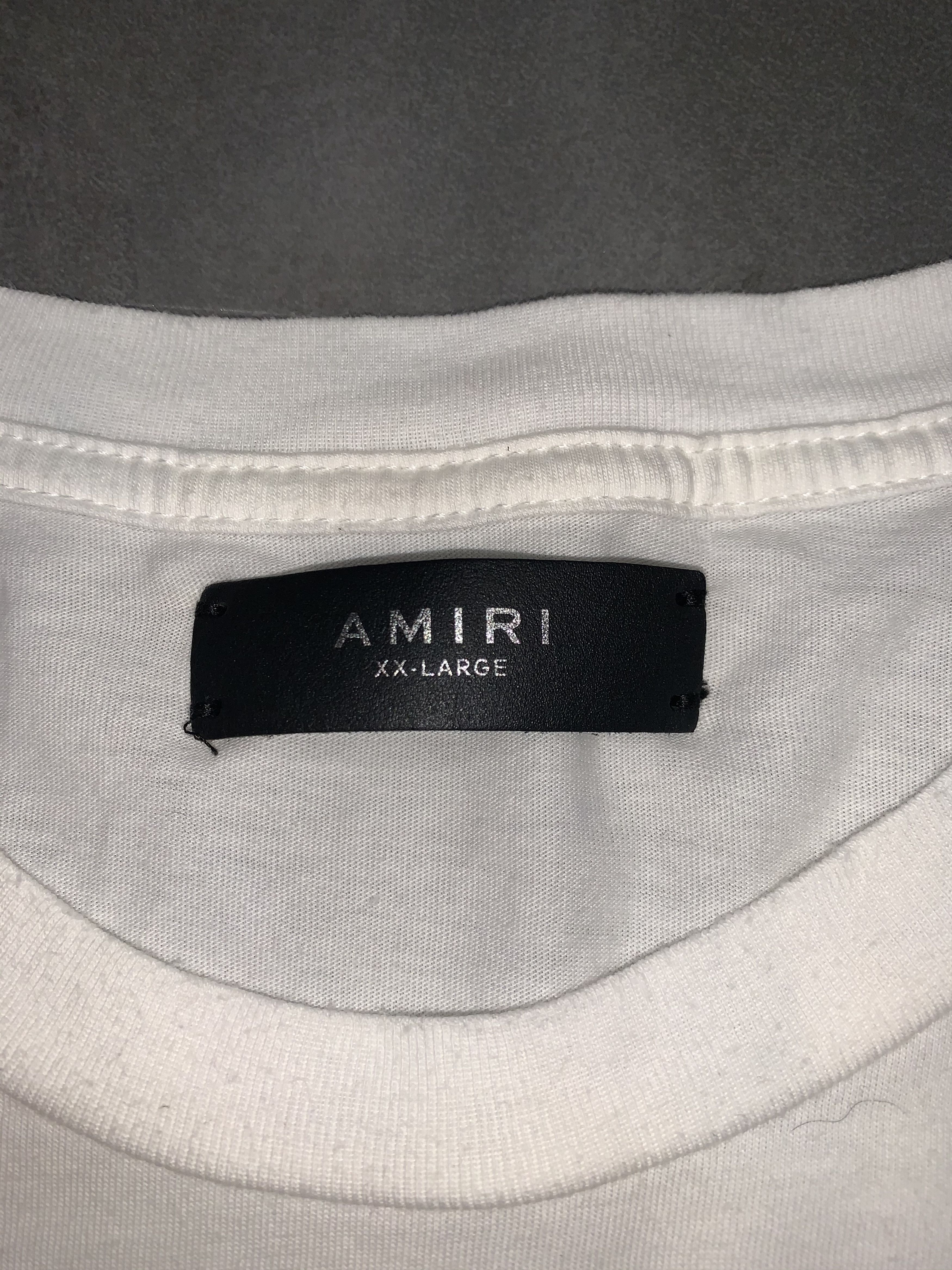 Amiri SS18 Amiri "CELEBRATE THE BLESSING" T-shirt Size US XL / EU 56 / 4 - 5 Thumbnail