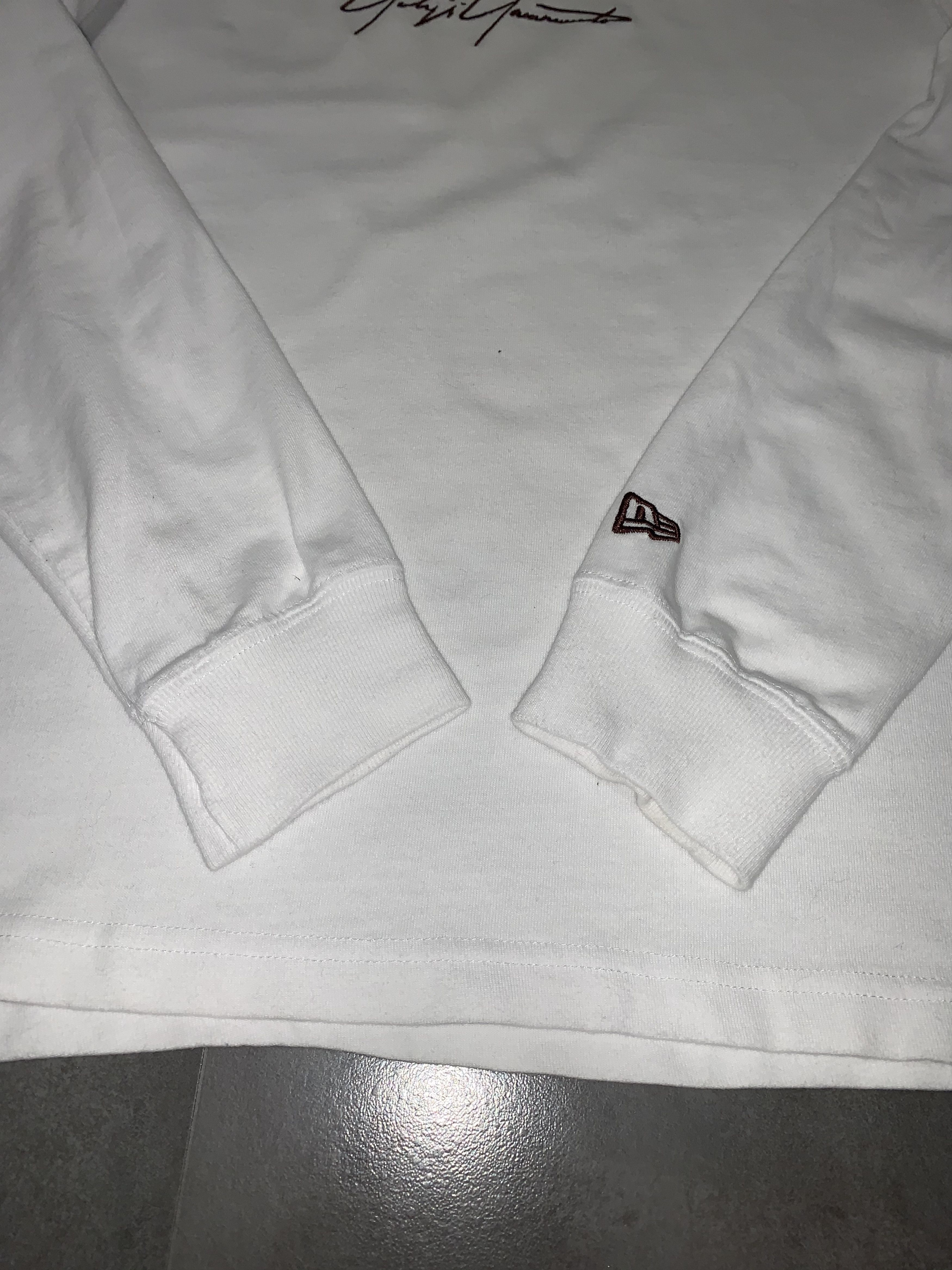 Yohji Yamamoto Yohji Yamamoto X New Era Embroidered Logo Longsleeve Size US M / EU 48-50 / 2 - 10 Thumbnail