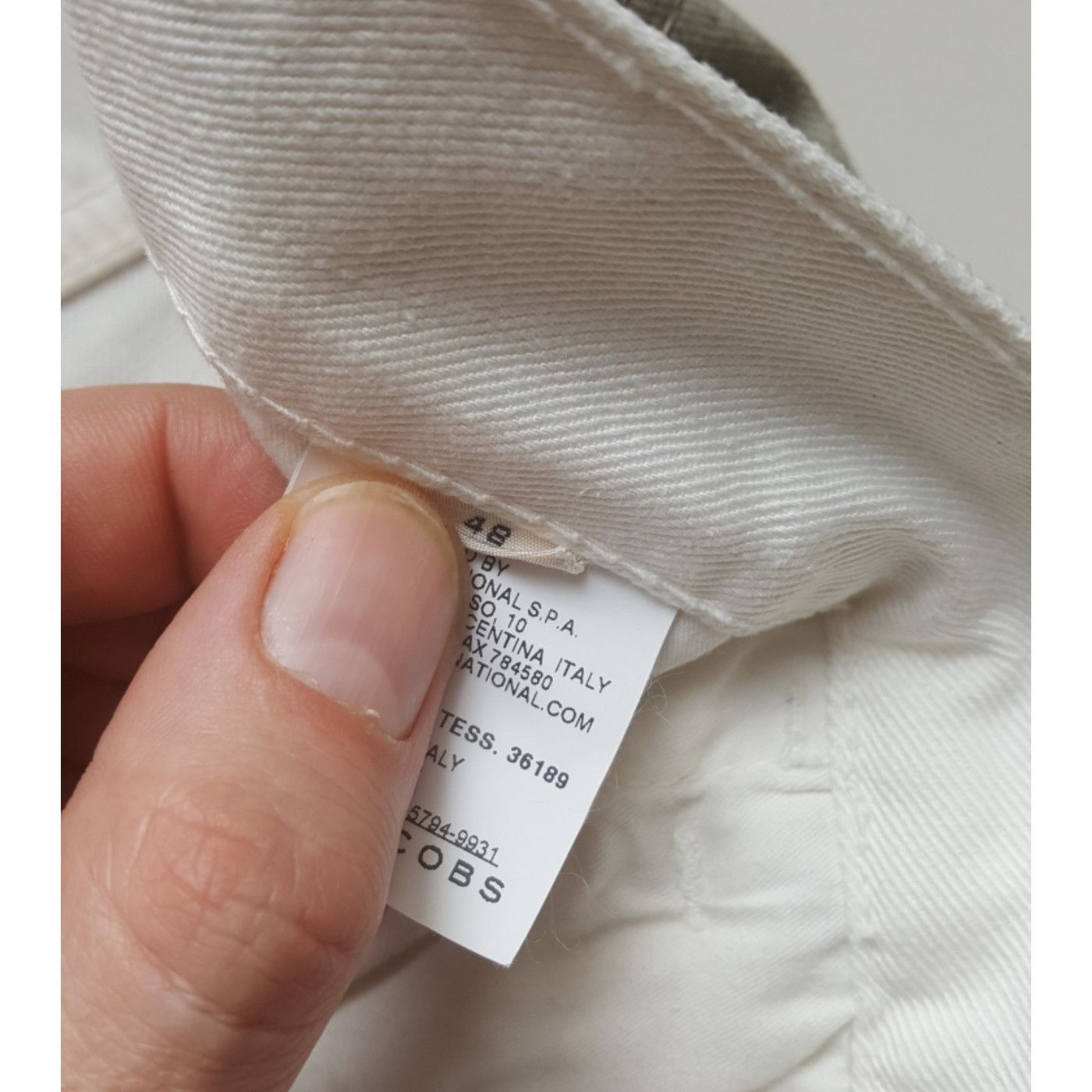 Marc Jacobs Gray Painted Denim Pants Size US 32 / EU 48 - 10 Thumbnail