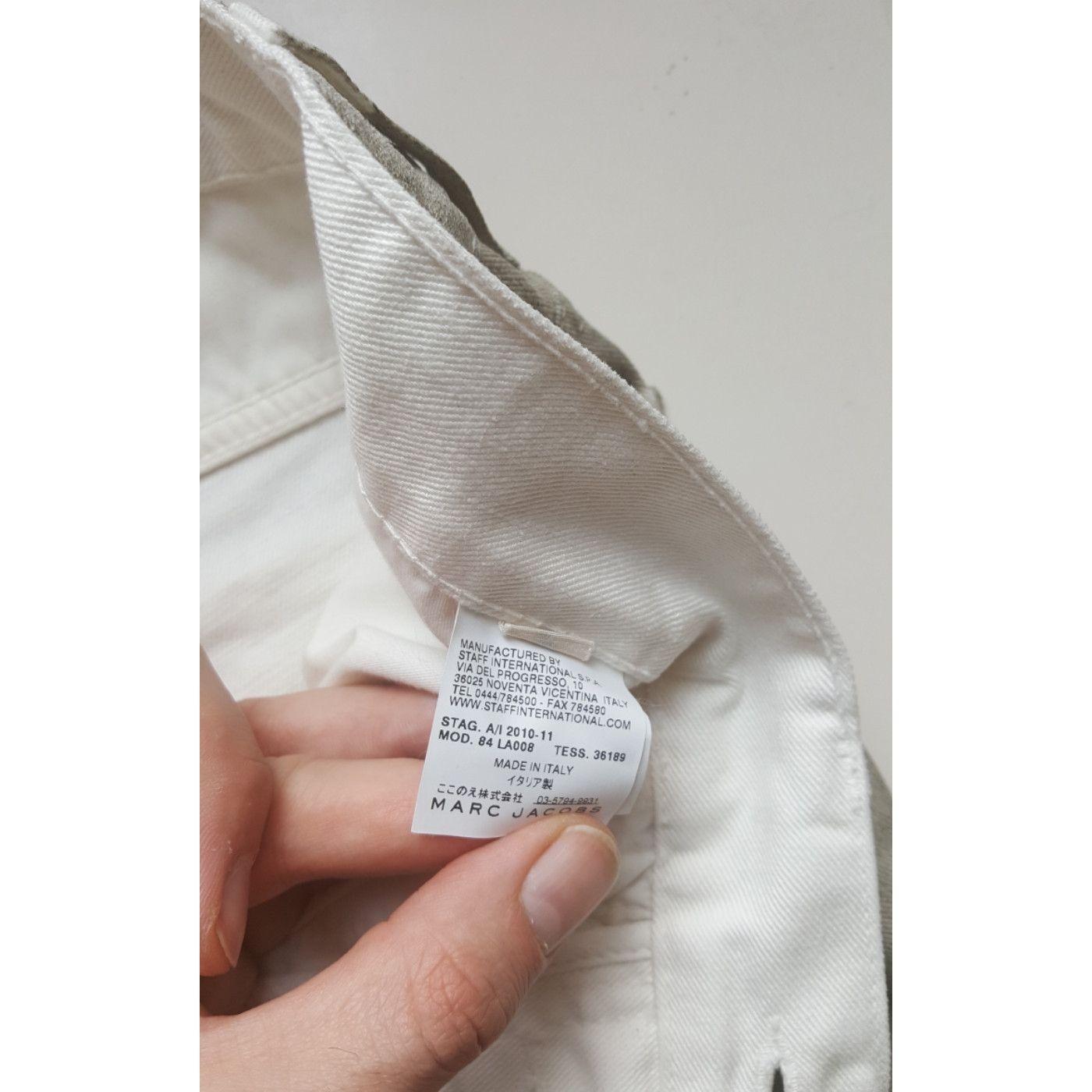 Marc Jacobs Gray Painted Denim Pants Size US 32 / EU 48 - 9 Thumbnail