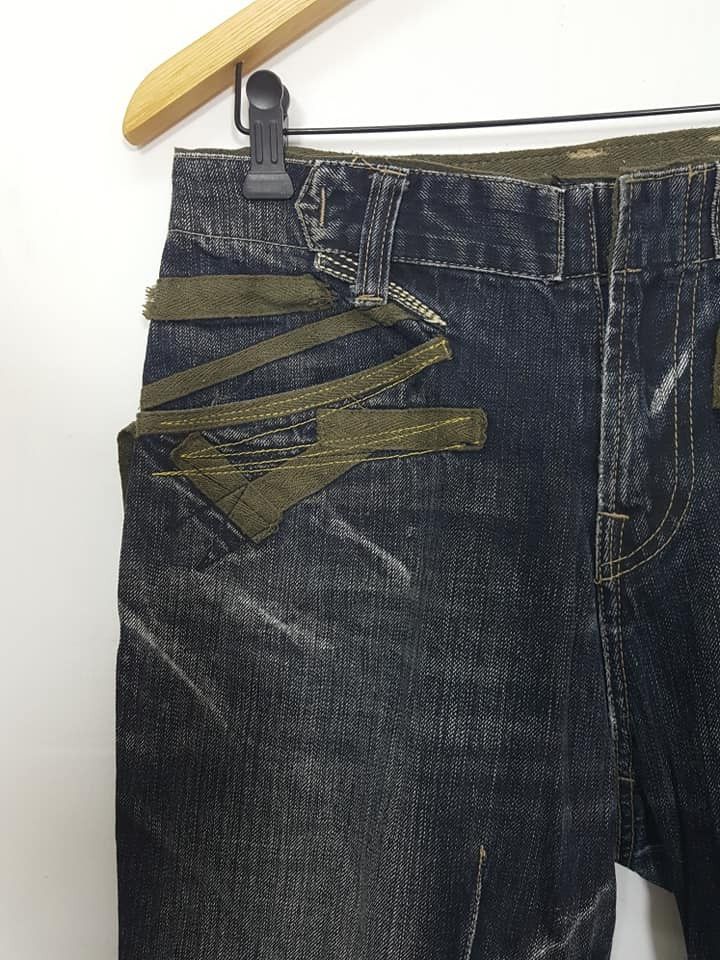 PPFM PPFM Tactical Streetwear Denim Jeans Pant Size US 32 / EU 48 - 4 Thumbnail