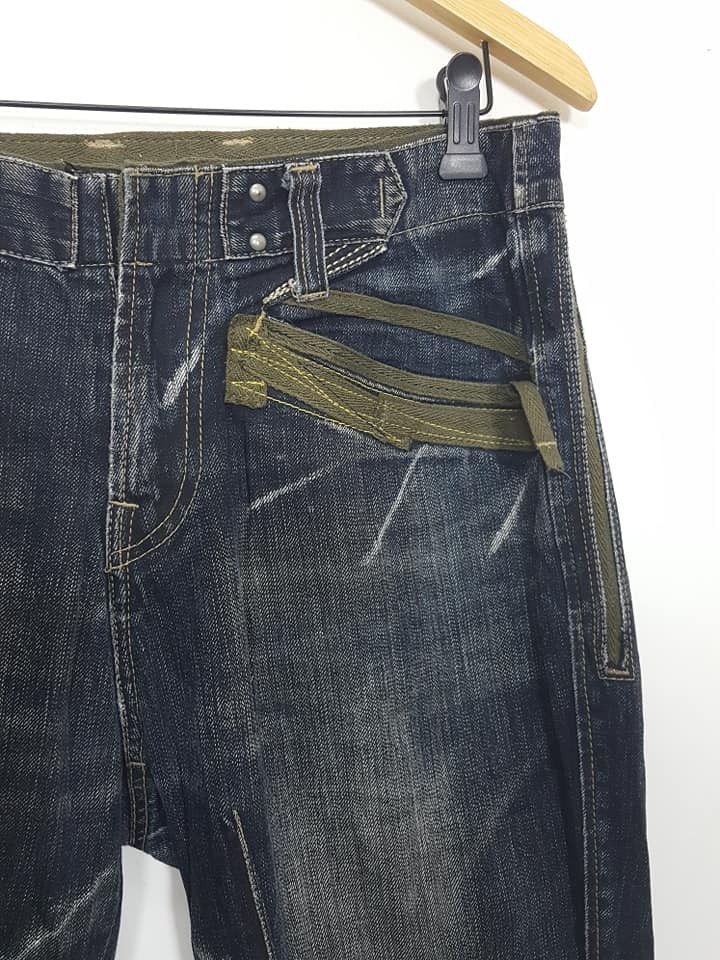 PPFM PPFM Tactical Streetwear Denim Jeans Pant Size US 32 / EU 48 - 5 Thumbnail