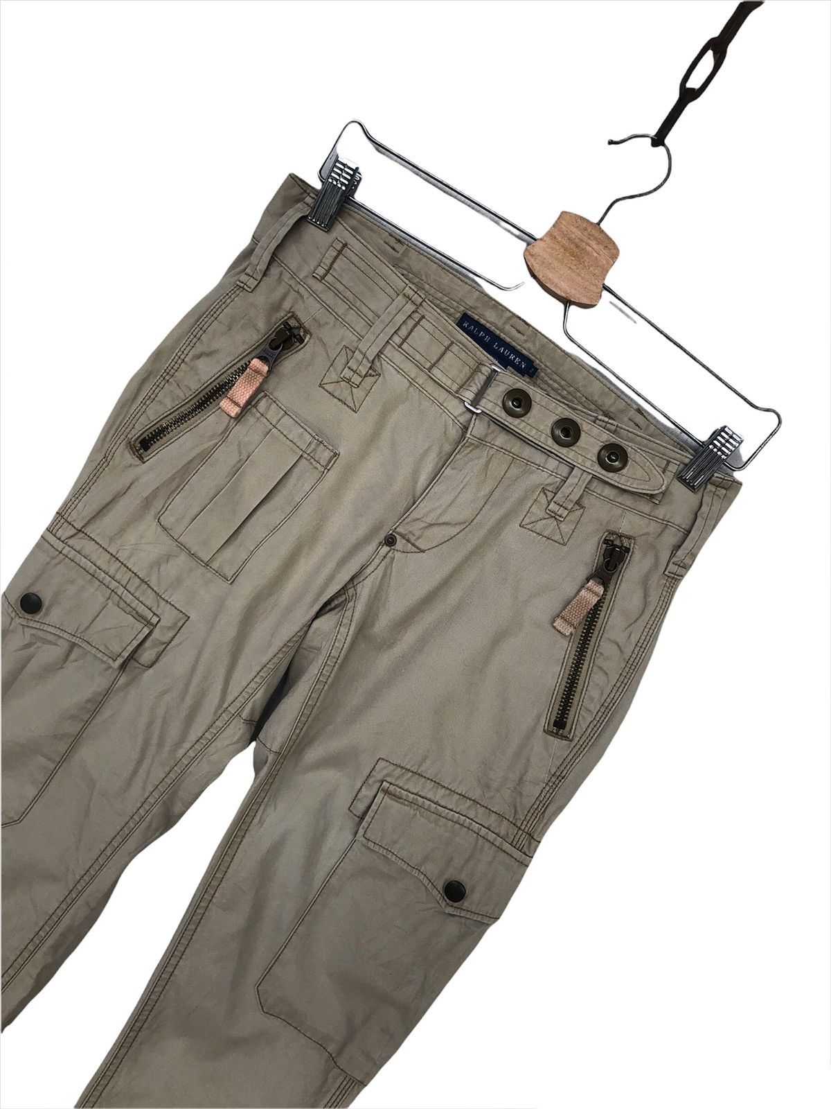 Polo Ralph Lauren GRAIL🔥Polo Ralph Lauren Tactical Military Pants Size US 29 - 3 Thumbnail