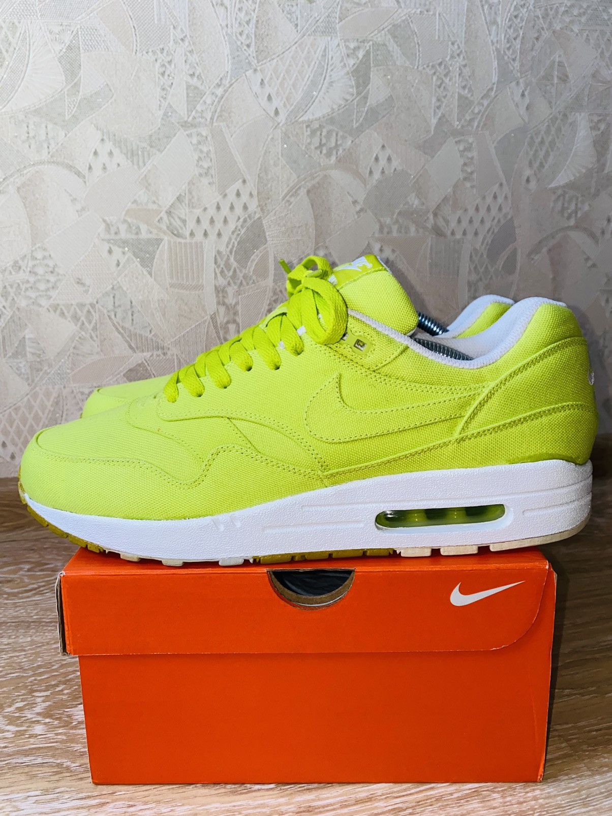 Nike × Parra × Patta Nike Air Max1 Canvas Atmos Clot Tn Size US 12 / EU 45 - 1 Thumbnail