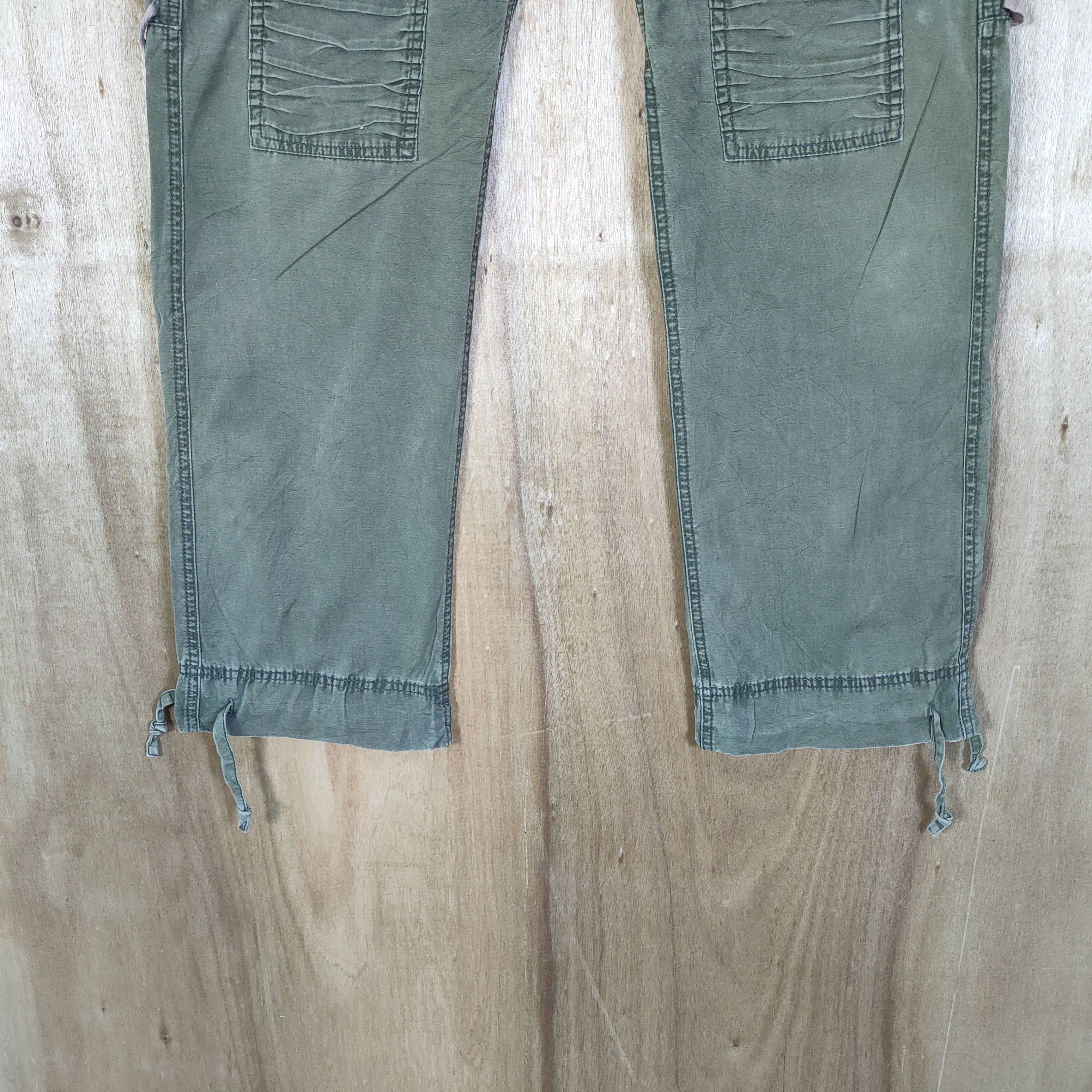 Japanese Brand VINTAGE ROYAL FADED CARGO PANTS/ BONDAGE PANTS #REP3 Size US 34 / EU 50 - 3 Thumbnail