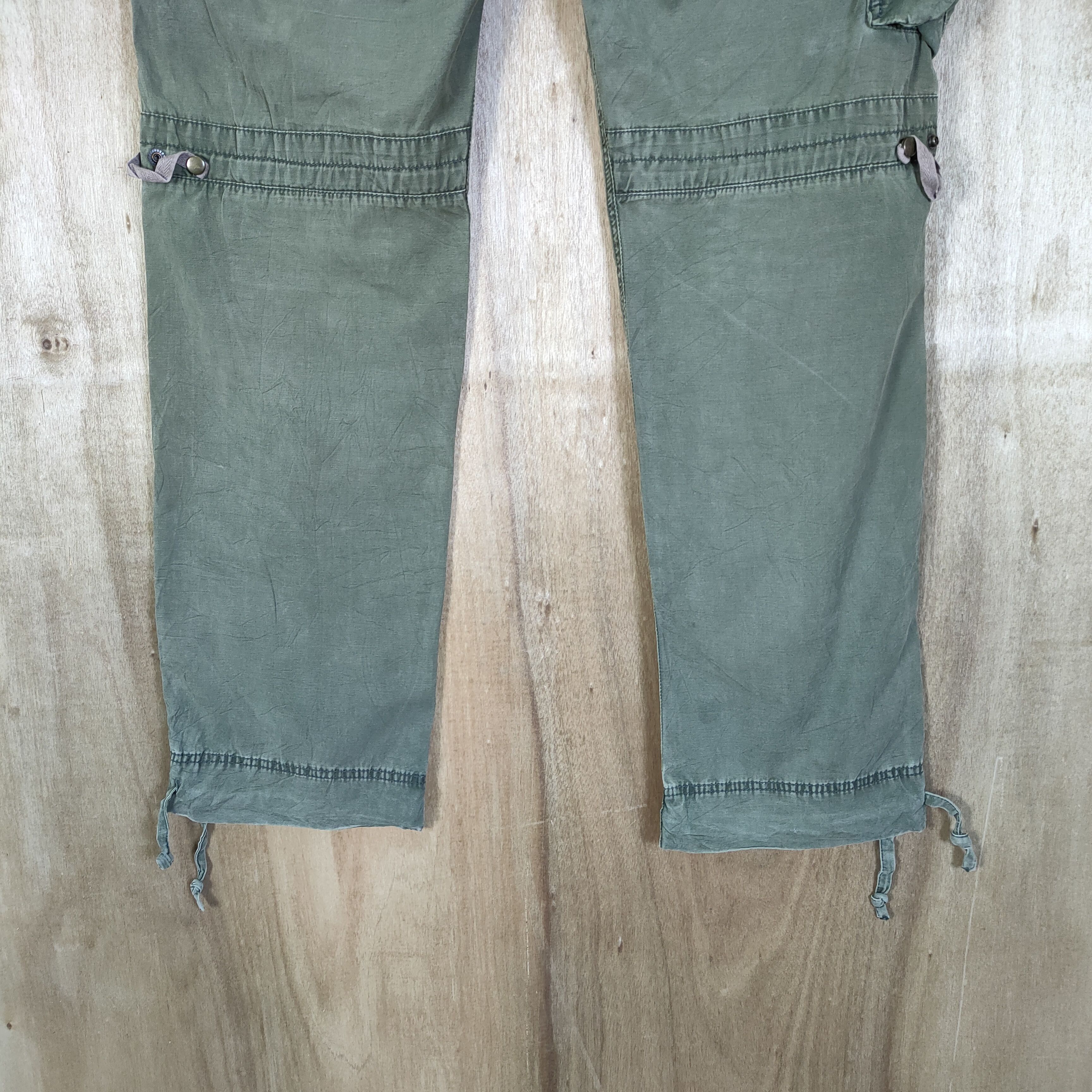 Japanese Brand VINTAGE ROYAL FADED CARGO PANTS/ BONDAGE PANTS #REP3 Size US 34 / EU 50 - 7 Thumbnail