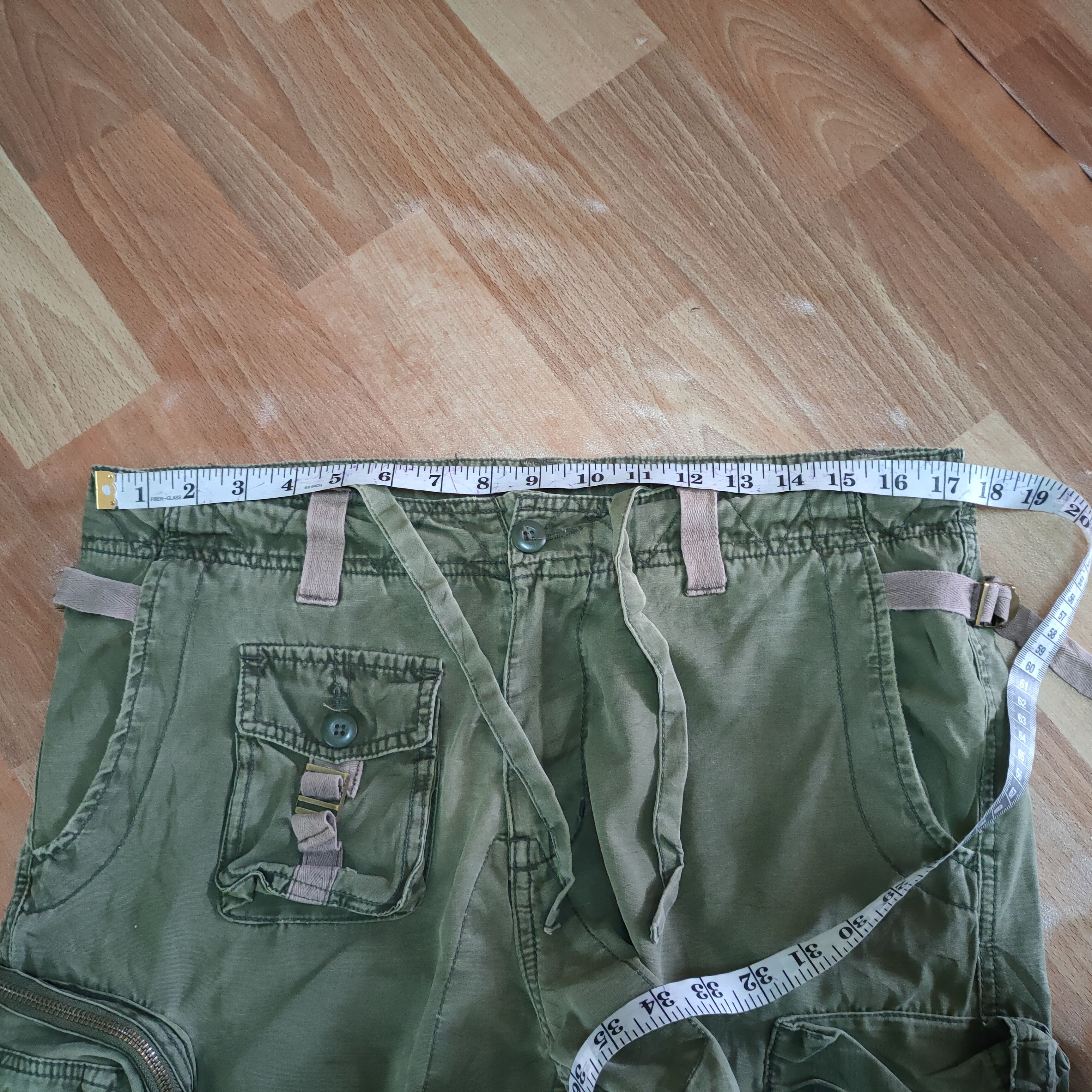 Japanese Brand VINTAGE ROYAL FADED CARGO PANTS/ BONDAGE PANTS #REP3 Size US 34 / EU 50 - 13 Thumbnail