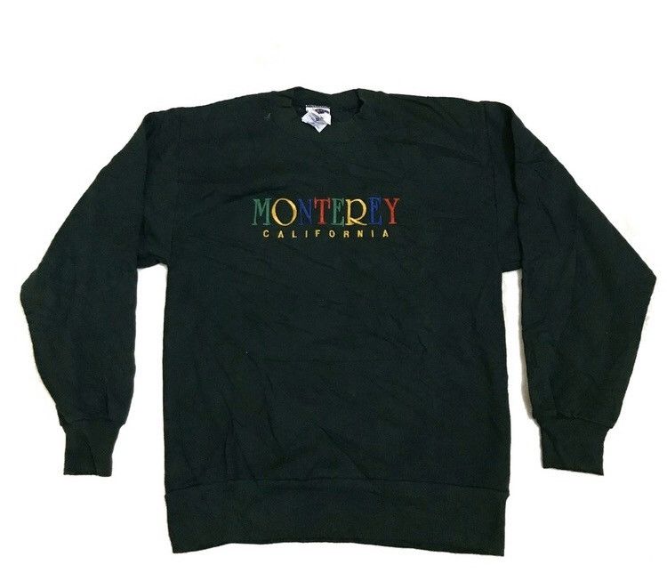 Vintage Vtg Monterey California sweatshirt Size US S / EU 44-46 / 1 - 1 Thumbnail