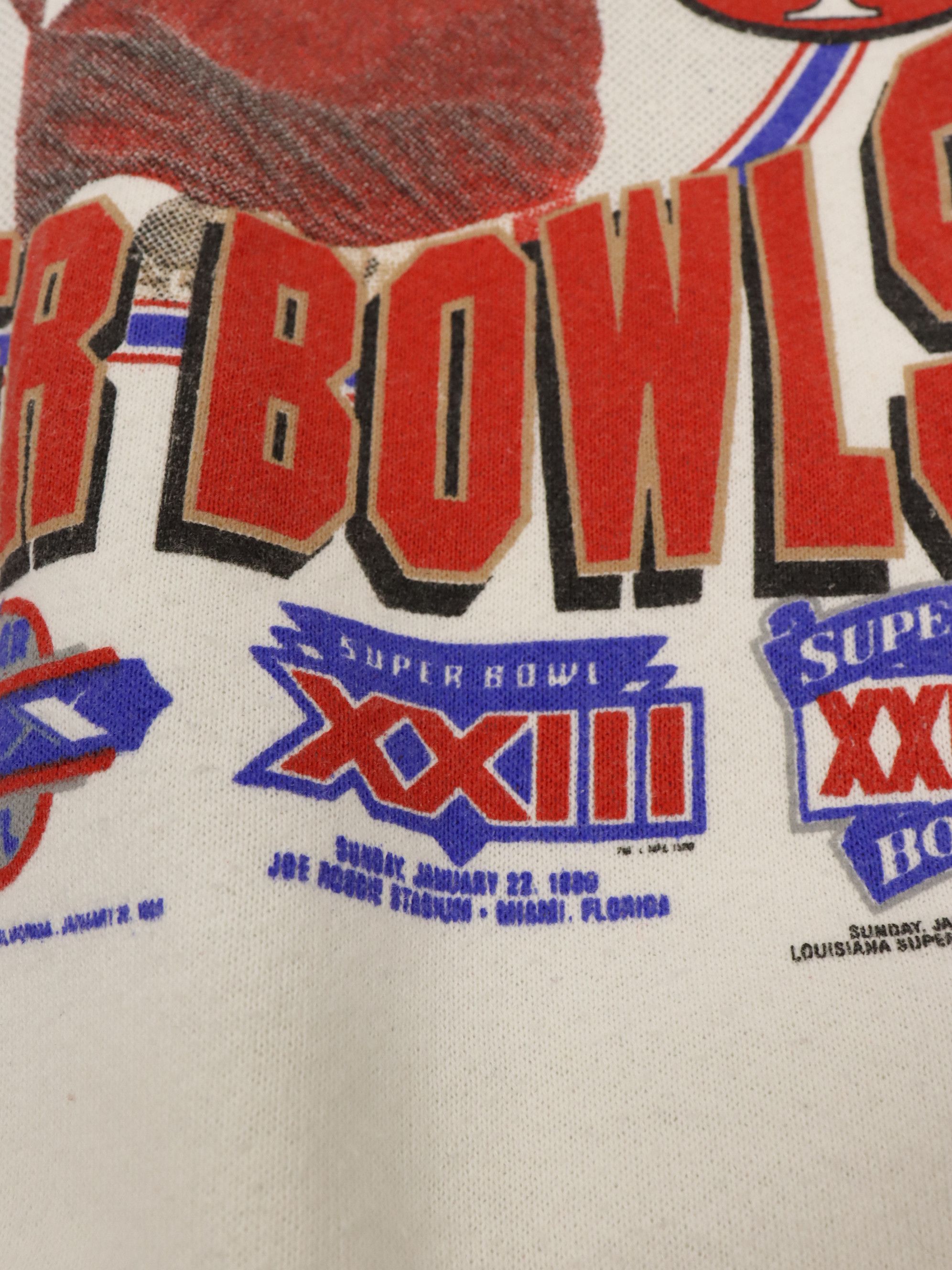 Fruit Of The Loom Vintage Joe Knows Super Bowls NFL San Francisco 49ers Size US M / EU 48-50 / 2 - 7 Thumbnail