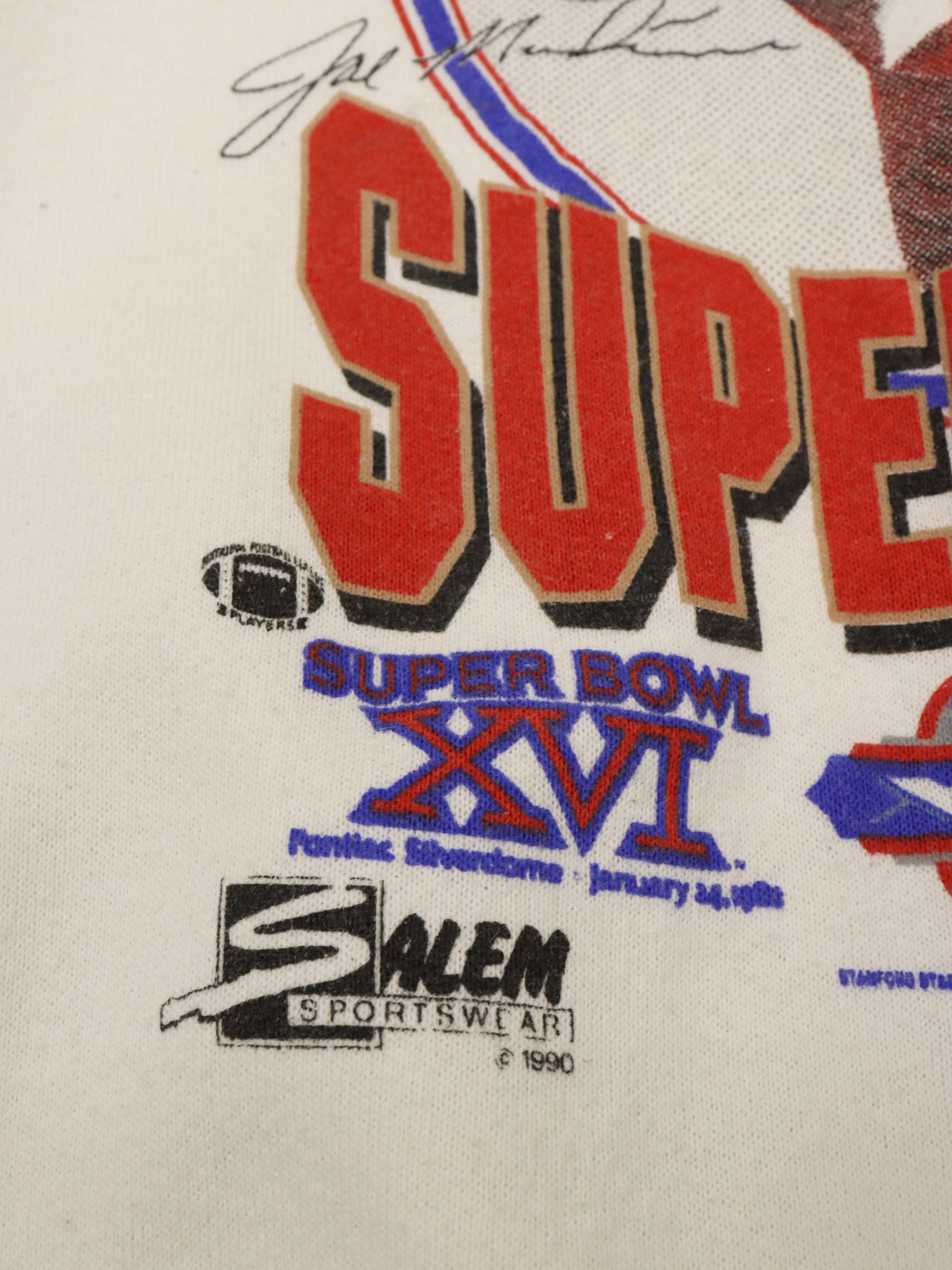 Fruit Of The Loom Vintage Joe Knows Super Bowls NFL San Francisco 49ers Size US M / EU 48-50 / 2 - 9 Thumbnail