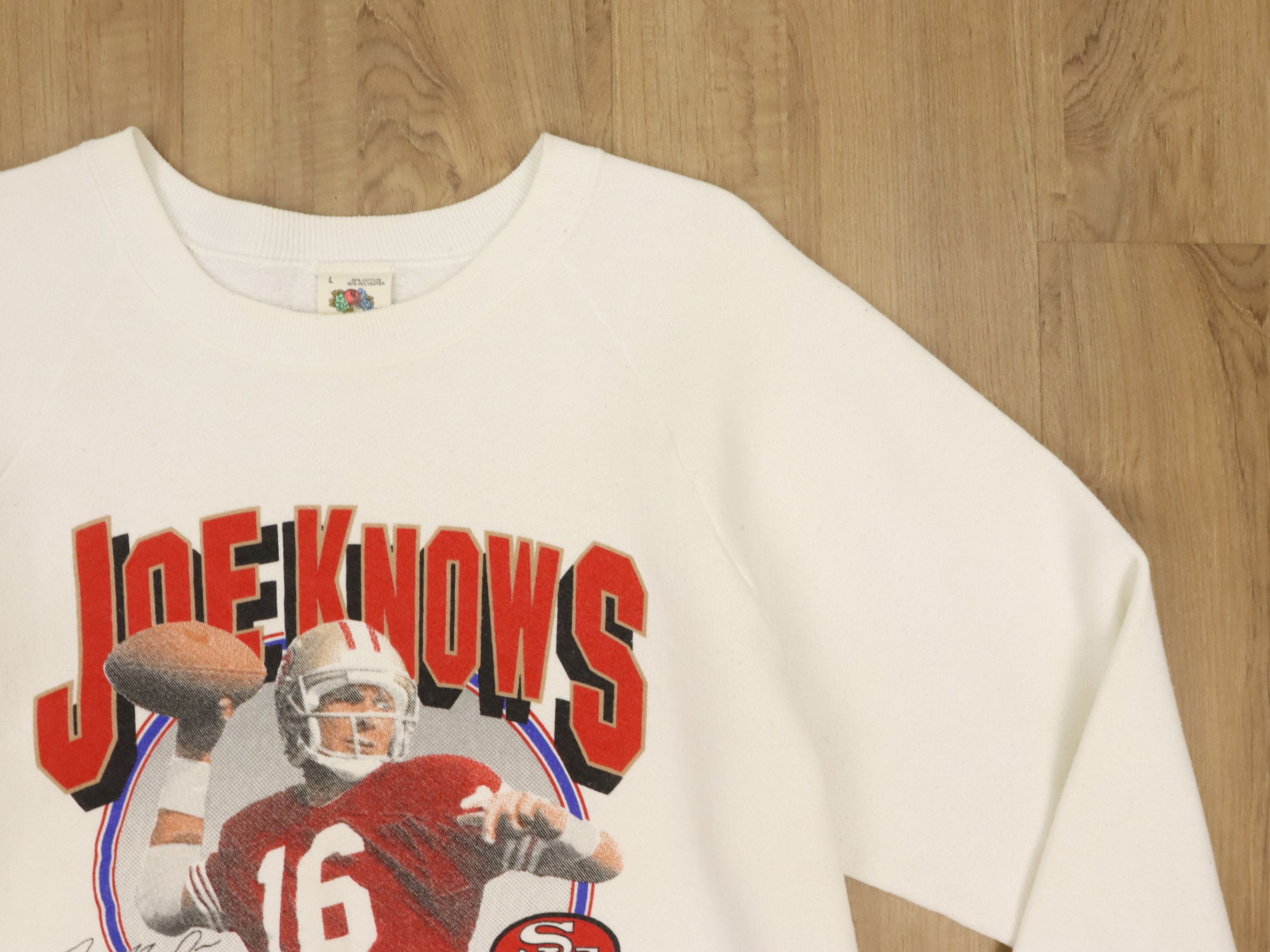 Fruit Of The Loom Vintage Joe Knows Super Bowls NFL San Francisco 49ers Size US M / EU 48-50 / 2 - 11 Thumbnail