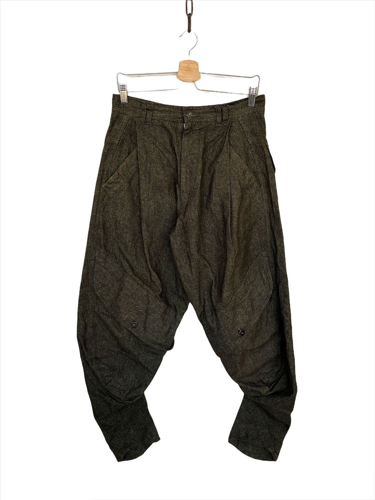 Art Comes First GRAIL🔥GGD 🇯🇵 J Shaped 🎈Multi Pockets Tactical Pants Size US 30 / EU 46 - 2 Thumbnail