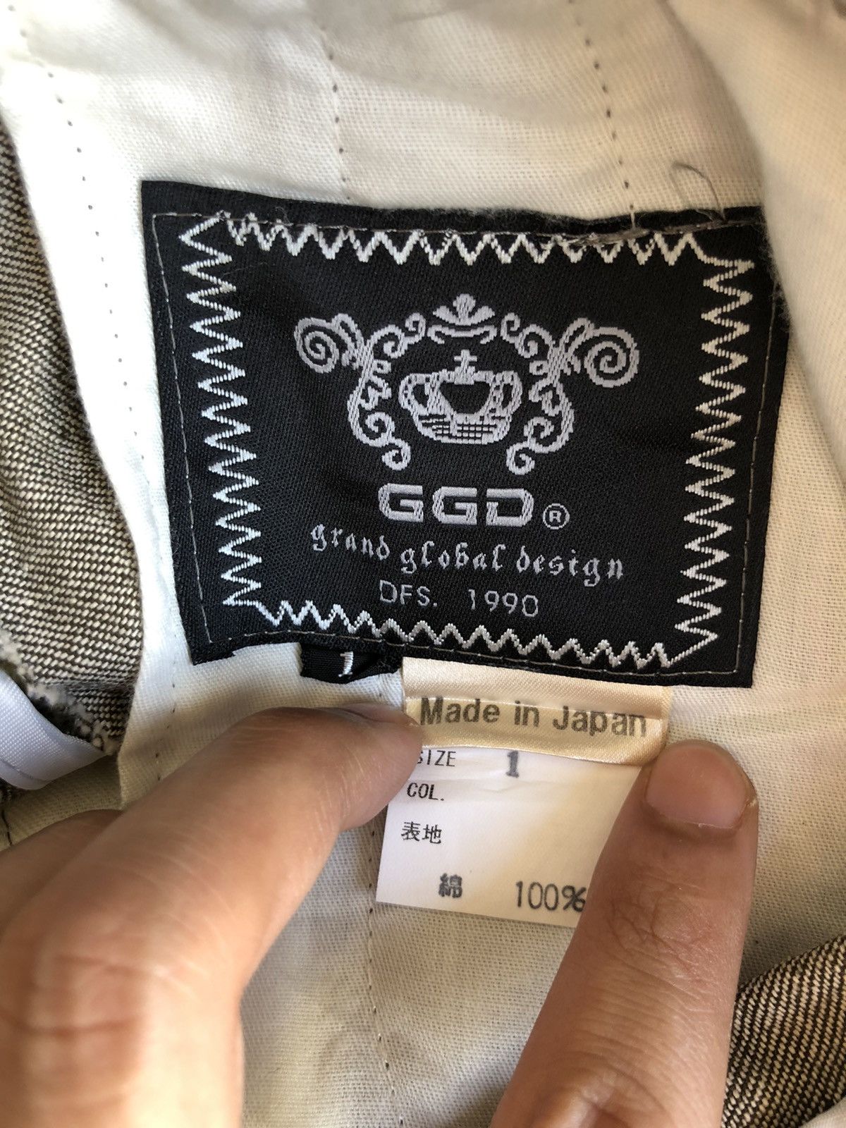 Art Comes First GRAIL🔥GGD 🇯🇵 J Shaped 🎈Multi Pockets Tactical Pants Size US 30 / EU 46 - 7 Thumbnail