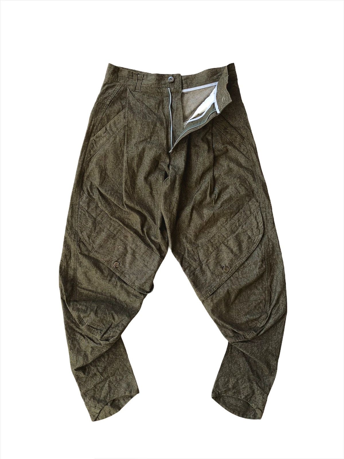 Art Comes First GRAIL🔥GGD 🇯🇵 J Shaped 🎈Multi Pockets Tactical Pants Size US 30 / EU 46 - 1 Thumbnail