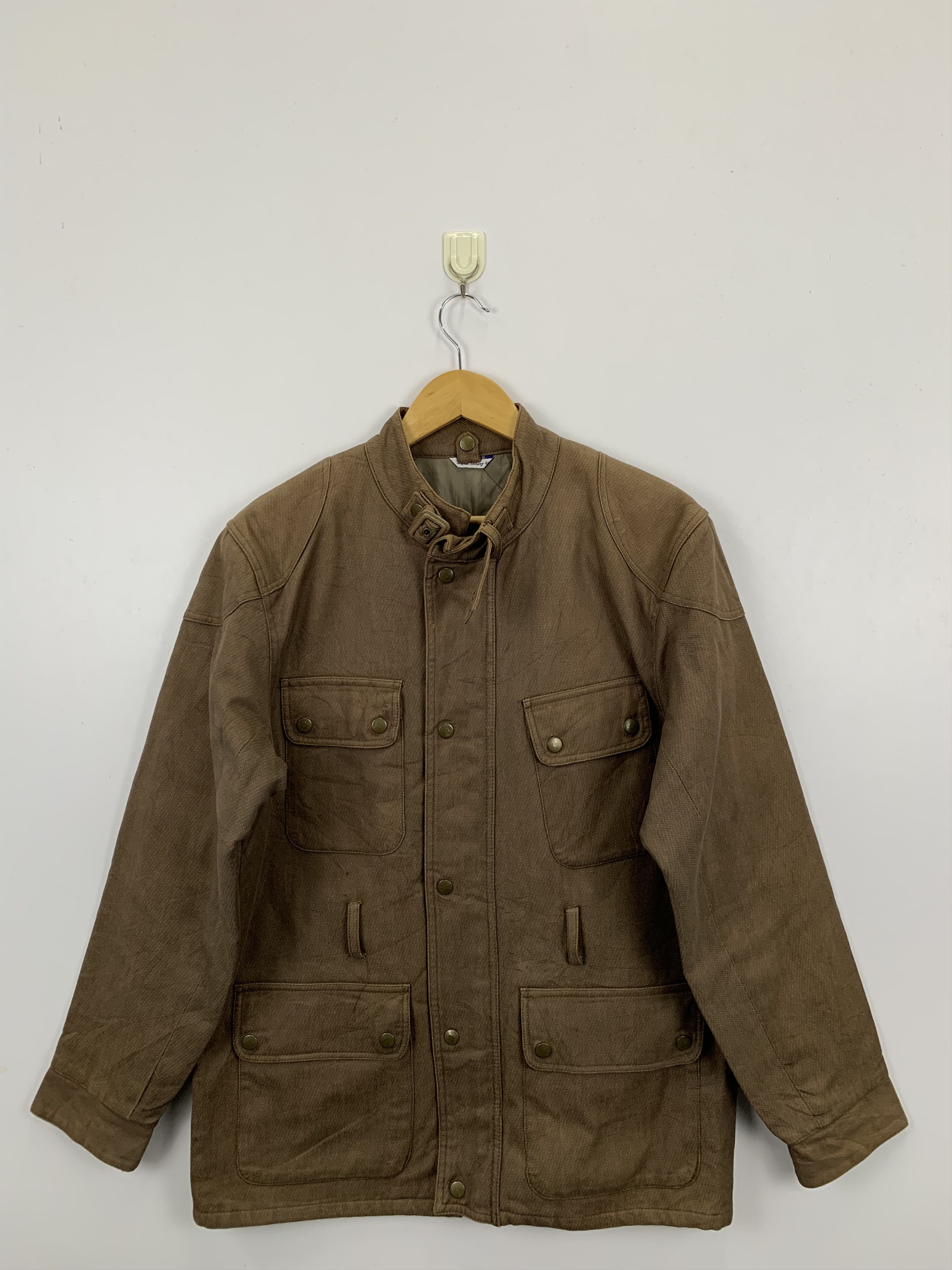 Japanese Brand Vintage Japanese Brand Multi Pocket Denim Jacket J0932 Size US M / EU 48-50 / 2 - 1 Thumbnail