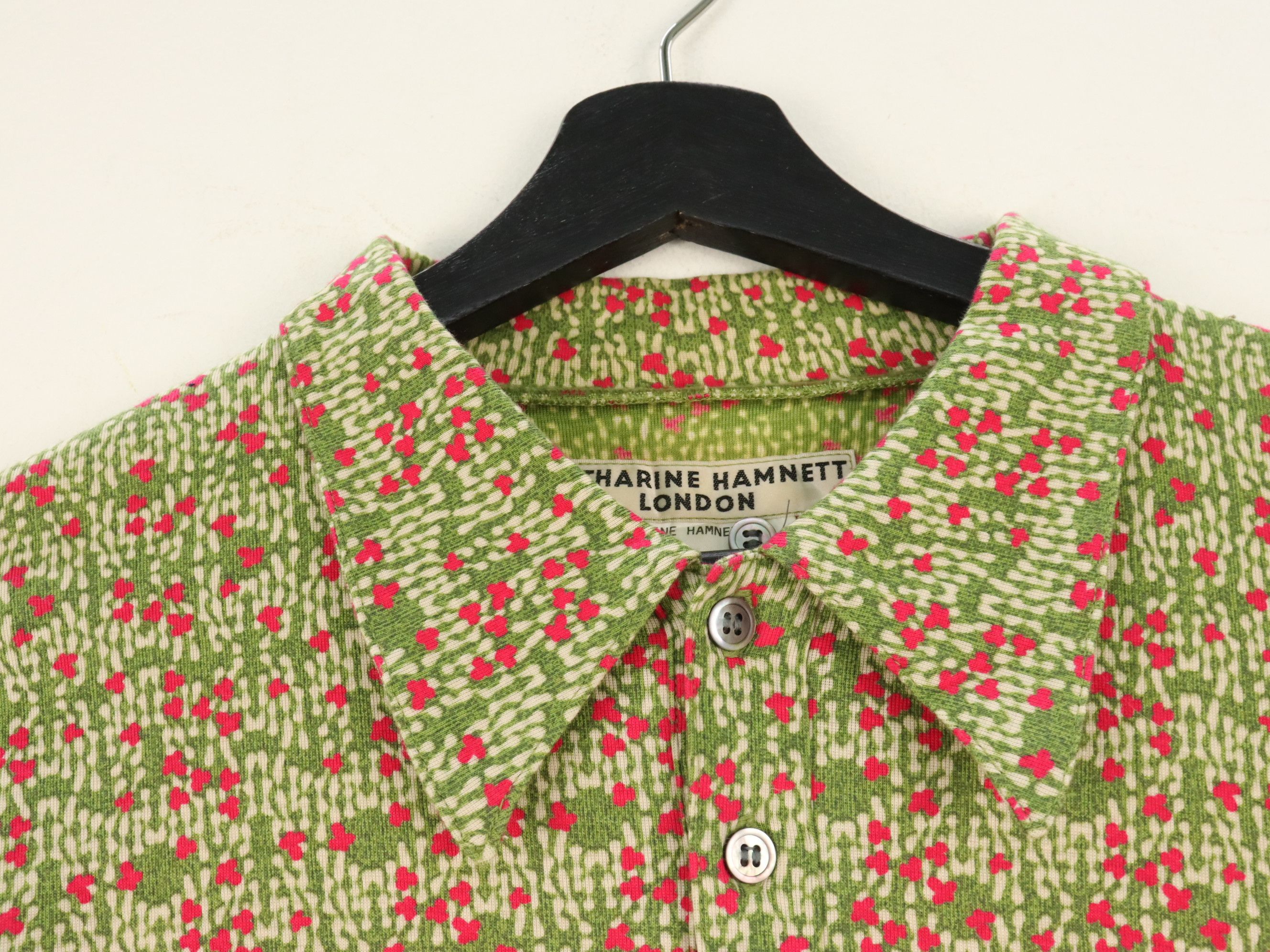 Katharine Hamnett London Katharine Hamnett London 3/4 Button Up Longsleeve Shirt Size US S / EU 44-46 / 1 - 5 Thumbnail