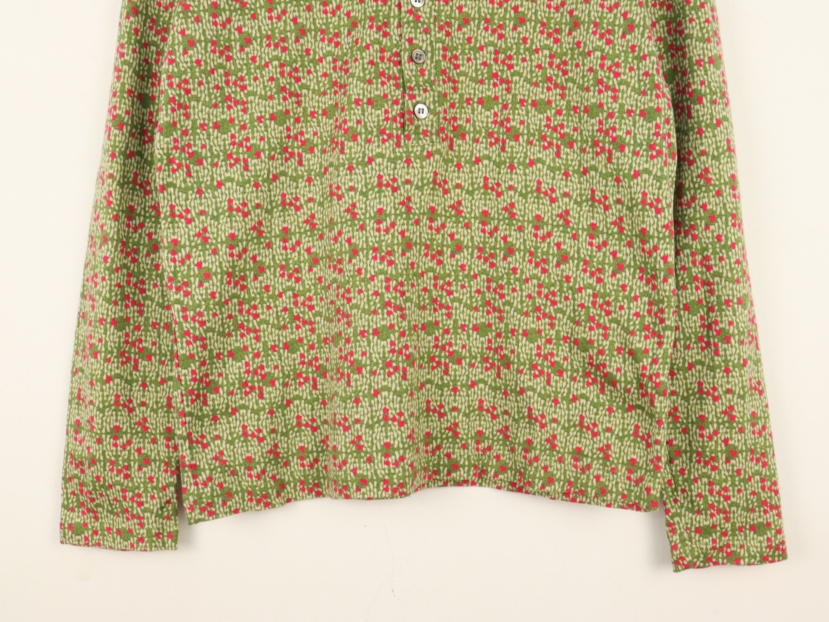 Katharine Hamnett London Katharine Hamnett London 3/4 Button Up Longsleeve Shirt Size US S / EU 44-46 / 1 - 6 Thumbnail