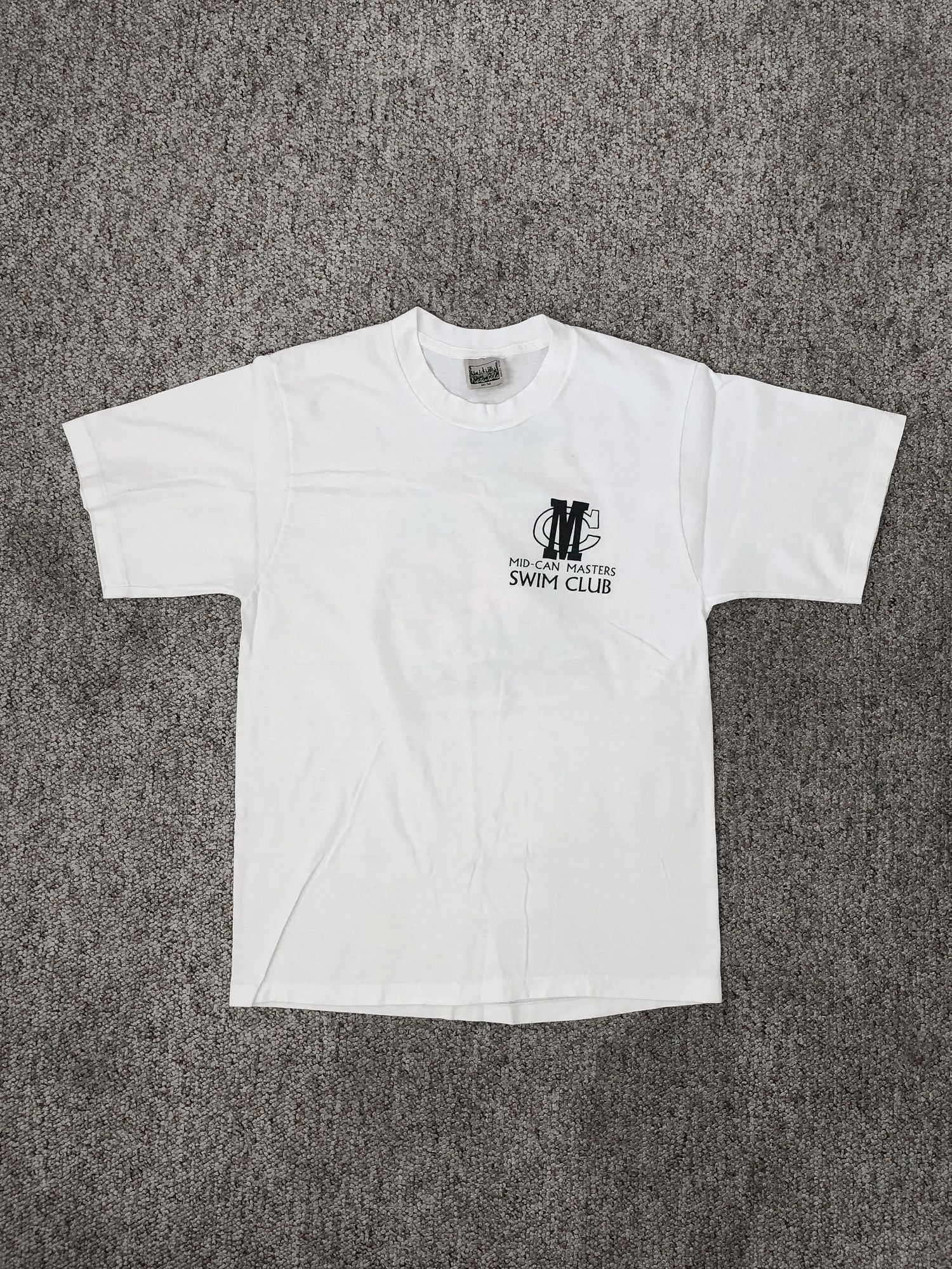 Vintage Vintage 90s Single Stitch Boxy White T-Shirt Size US M / EU 48-50 / 2 - 2 Thumbnail