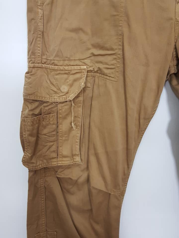Japanese Brand Ankle Zipper Adjustable Waist Cargo Pants Size US 32 / EU 48 - 6 Thumbnail