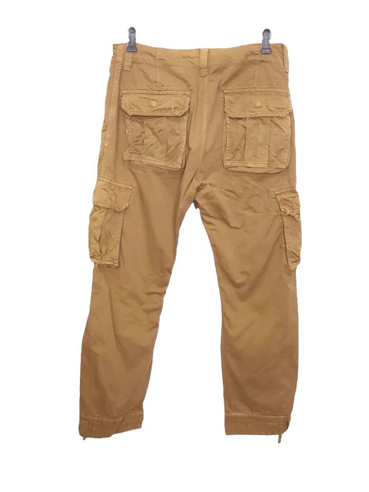 Japanese Brand Ankle Zipper Adjustable Waist Cargo Pants Size US 32 / EU 48 - 2 Thumbnail