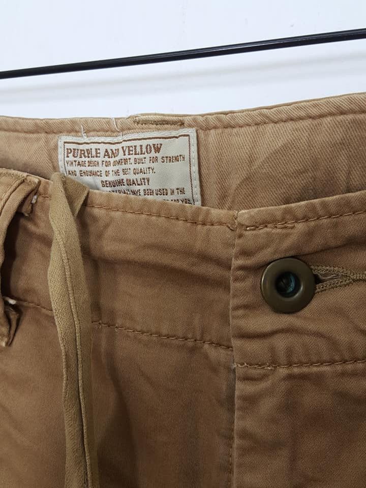 Japanese Brand Ankle Zipper Adjustable Waist Cargo Pants Size US 32 / EU 48 - 4 Thumbnail