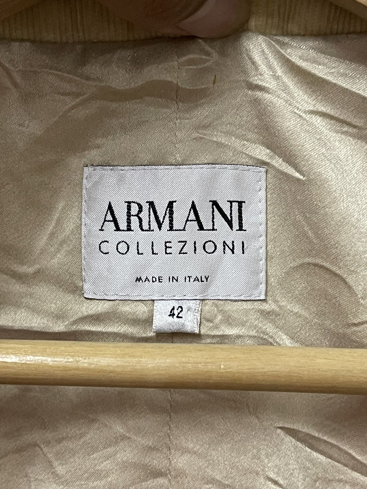 Armani × Vintage Designer Armani Collezioni Button Up Casual Jacket Size XXS / US 00 / IT 34 - 8 Thumbnail
