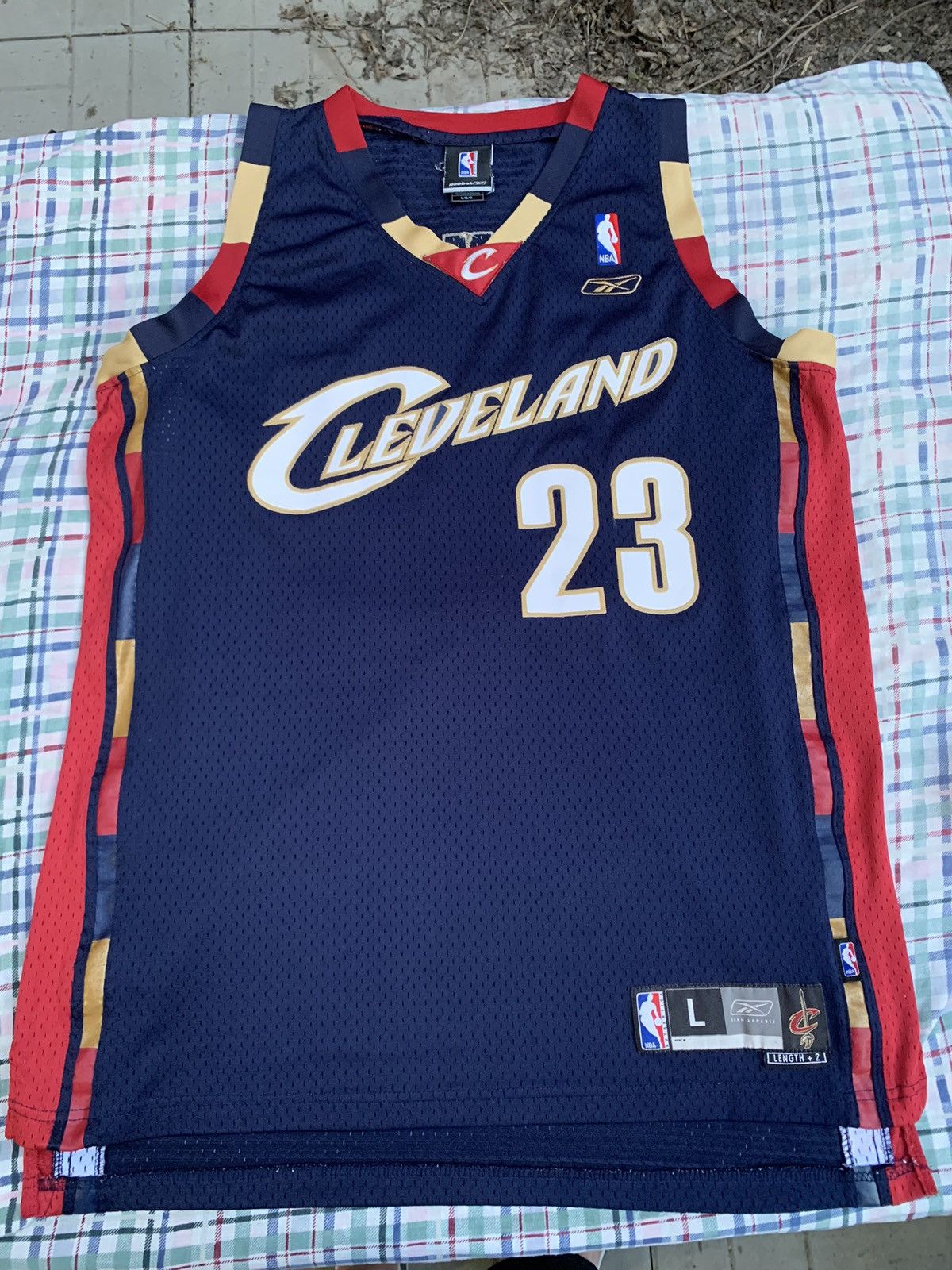 NBA × Reebok × Vintage Reebok Cleveland Cavaliers Lebron James NBA Jersey Size US L / EU 52-54 / 3 - 7 Thumbnail