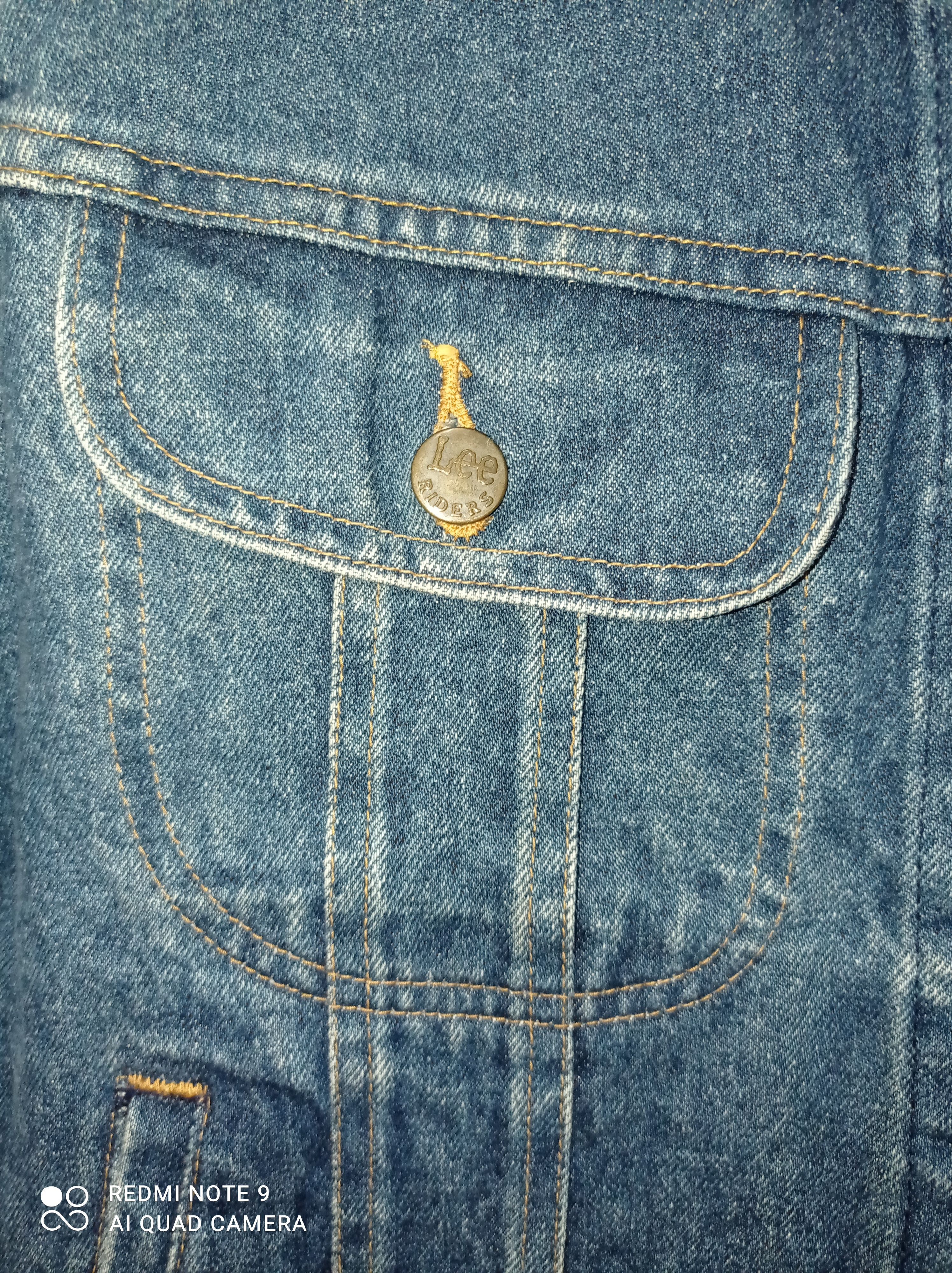 Lee × Vintage 💥 Vintage Lee riders denim jeans jacket size 44(23/24) Size US S / EU 44-46 / 1 - 5 Thumbnail