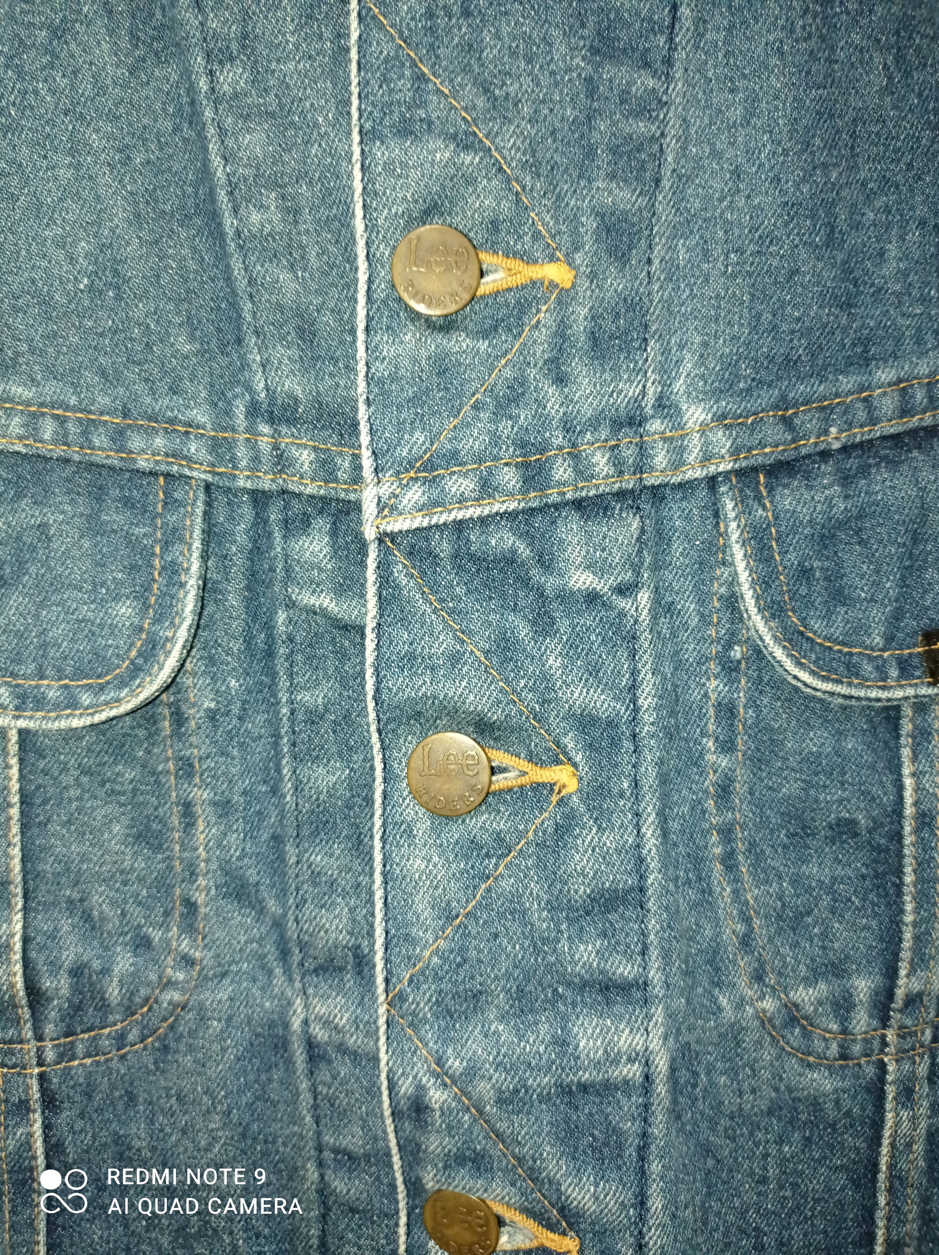 Lee × Vintage 💥 Vintage Lee riders denim jeans jacket size 44(23/24) Size US S / EU 44-46 / 1 - 6 Thumbnail