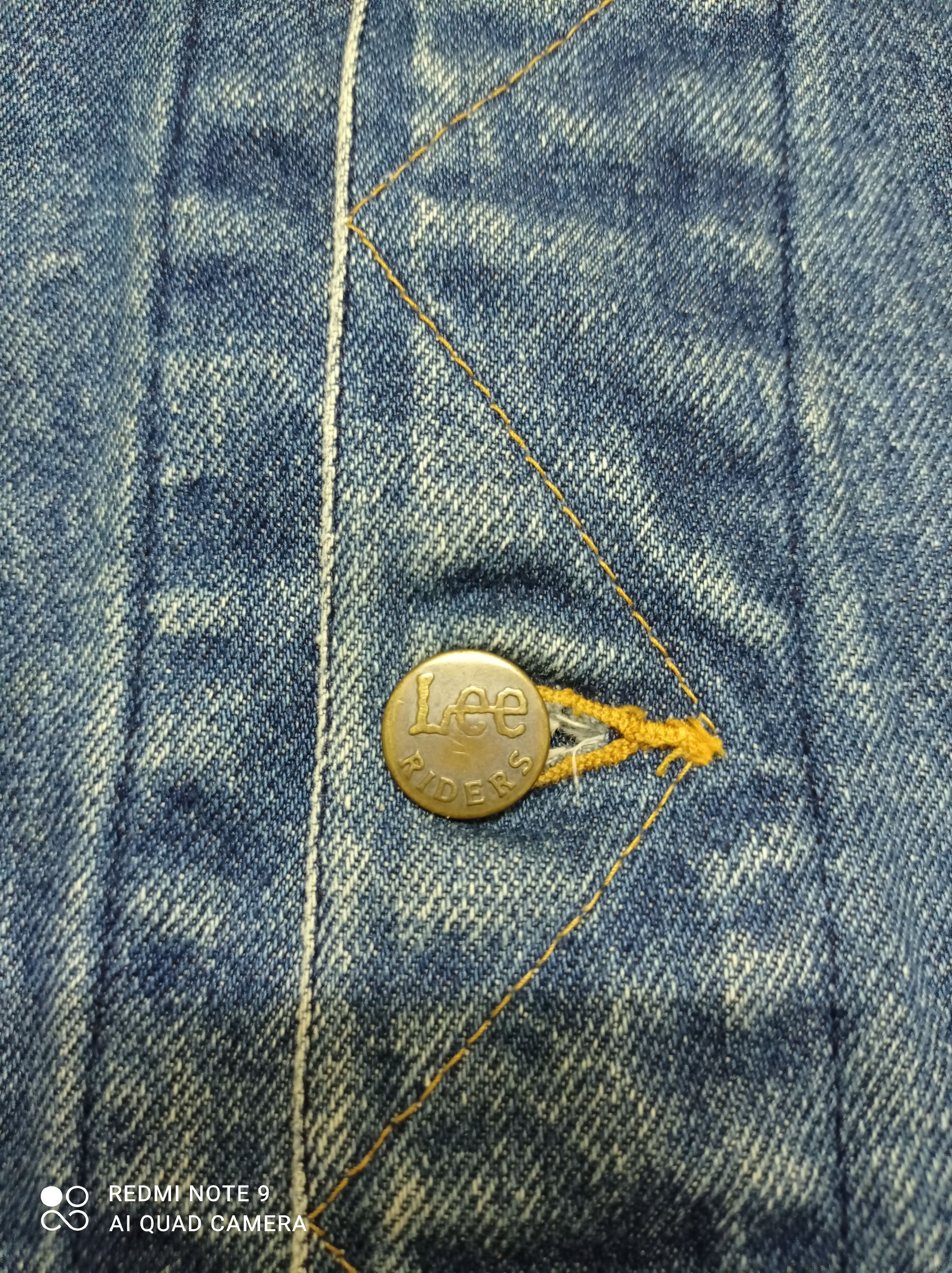 Lee × Vintage 💥 Vintage Lee riders denim jeans jacket size 44(23/24) Size US S / EU 44-46 / 1 - 8 Thumbnail