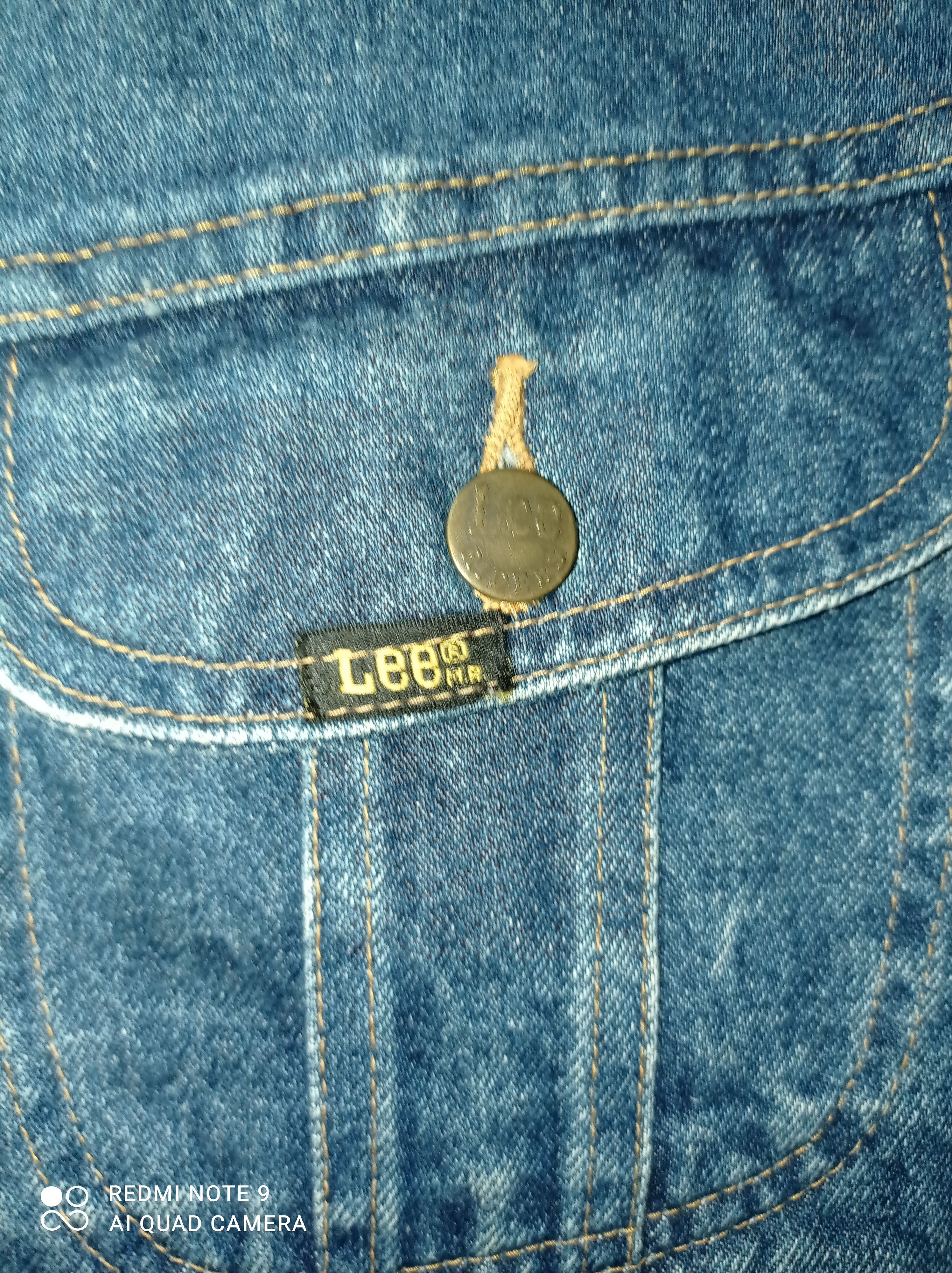 Lee × Vintage 💥 Vintage Lee riders denim jeans jacket size 44(23/24) Size US S / EU 44-46 / 1 - 4 Thumbnail