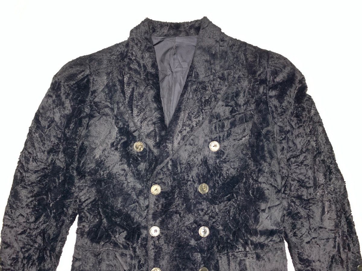Gaultier Homme Objet × Jean Paul Gaultier ❤️‍🔥 JPG Faux Fur Shearling Jacket Coat Size US S / EU 44-46 / 1 - 3 Thumbnail