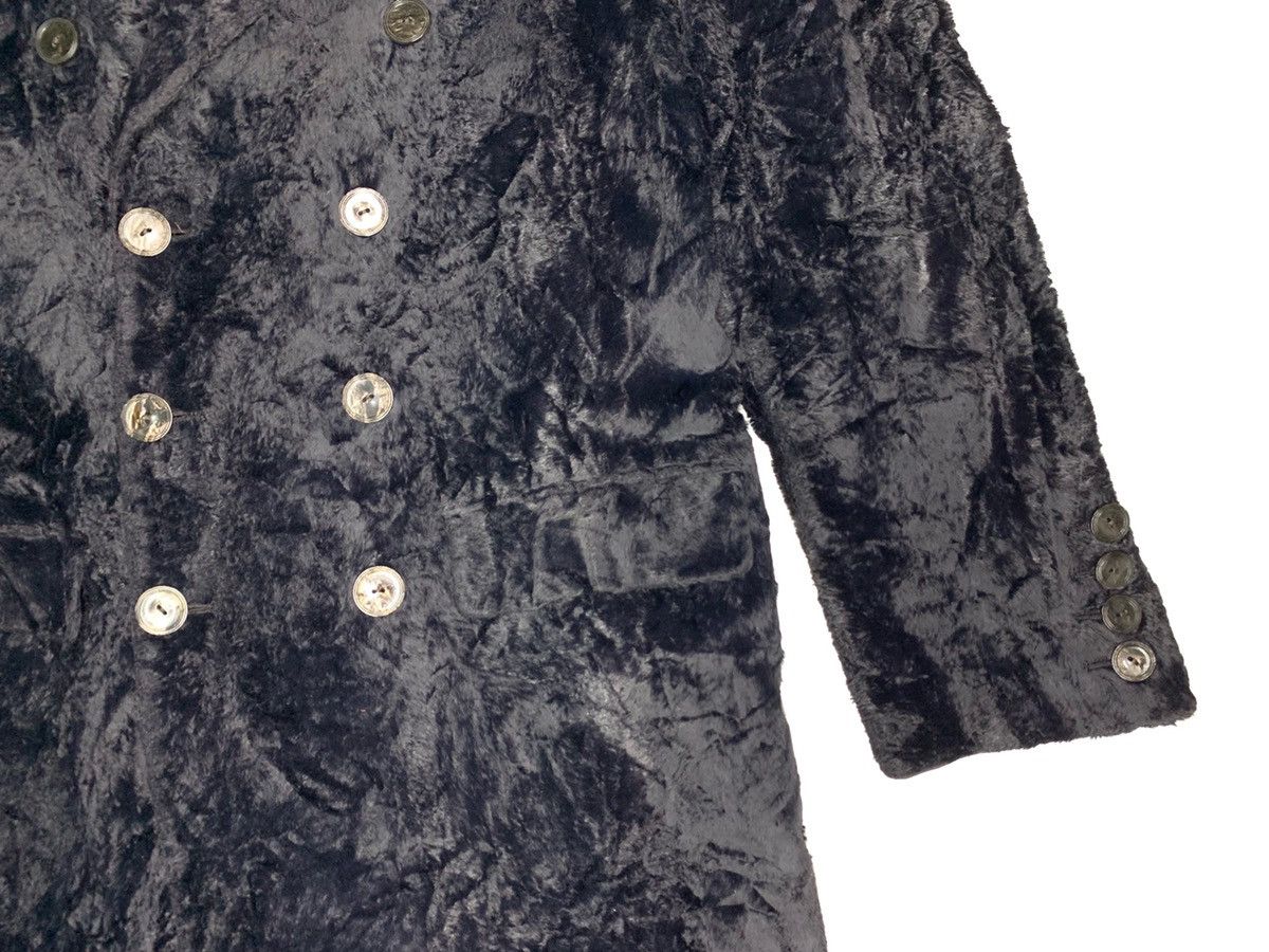 Gaultier Homme Objet × Jean Paul Gaultier ❤️‍🔥 JPG Faux Fur Shearling Jacket Coat Size US S / EU 44-46 / 1 - 4 Thumbnail