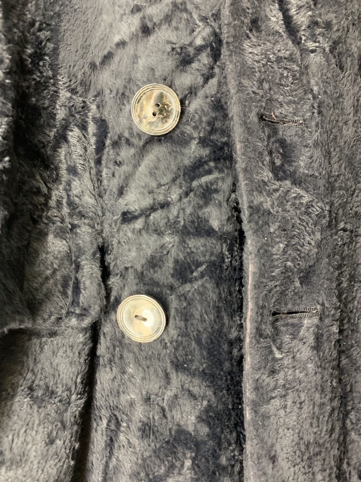 Gaultier Homme Objet × Jean Paul Gaultier ❤️‍🔥 JPG Faux Fur Shearling Jacket Coat Size US S / EU 44-46 / 1 - 16 Thumbnail