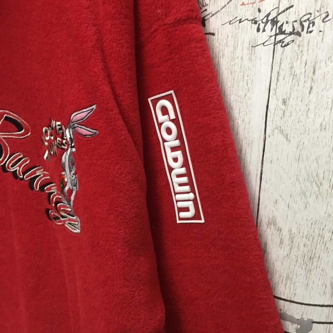 Cartoon Network × Goldwin × Vintage Vintage 90'sBugs Bunny x Goldwin 1996 All Embroidery Fleece Size US XL / EU 56 / 4 - 5 Thumbnail