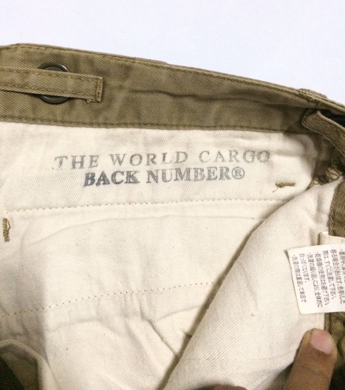 Designer × Japanese Brand Back Number Tactical Cargo Pant Regular Tapered Size US 32 / EU 48 - 7 Thumbnail