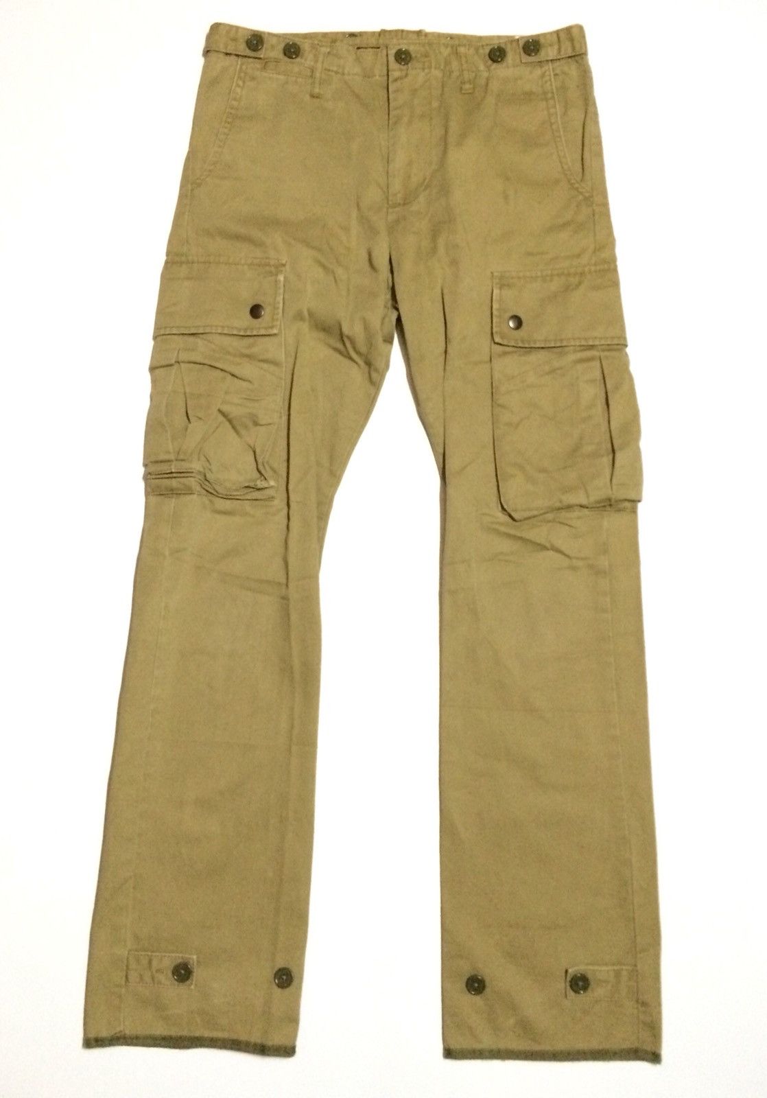 Designer × Japanese Brand Back Number Tactical Cargo Pant Regular Tapered Size US 32 / EU 48 - 1 Thumbnail