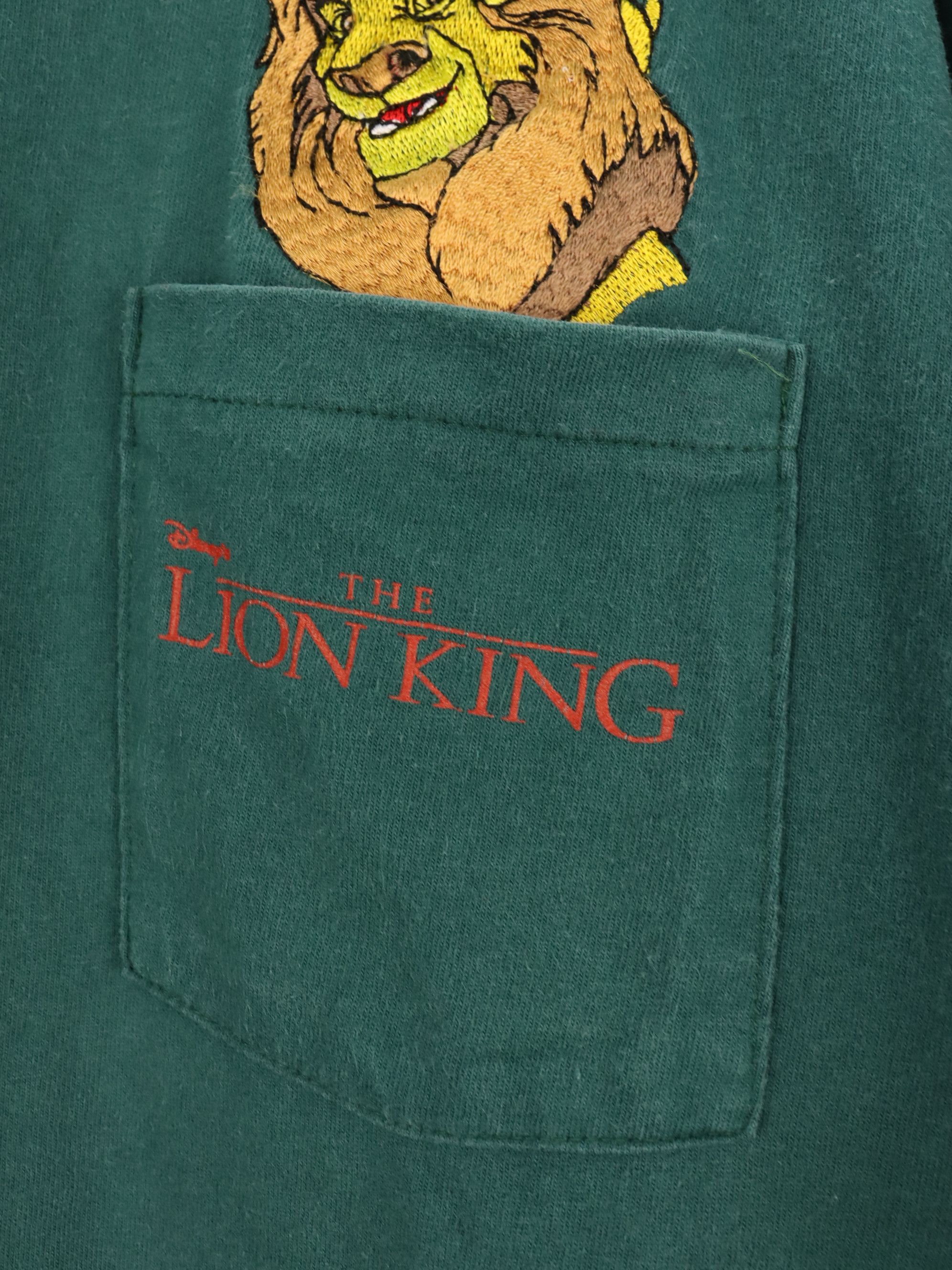 Disney Vintage 90's The Lion King Movie Embroidery Shirt Size US XXL / EU 58 / 5 - 6 Thumbnail