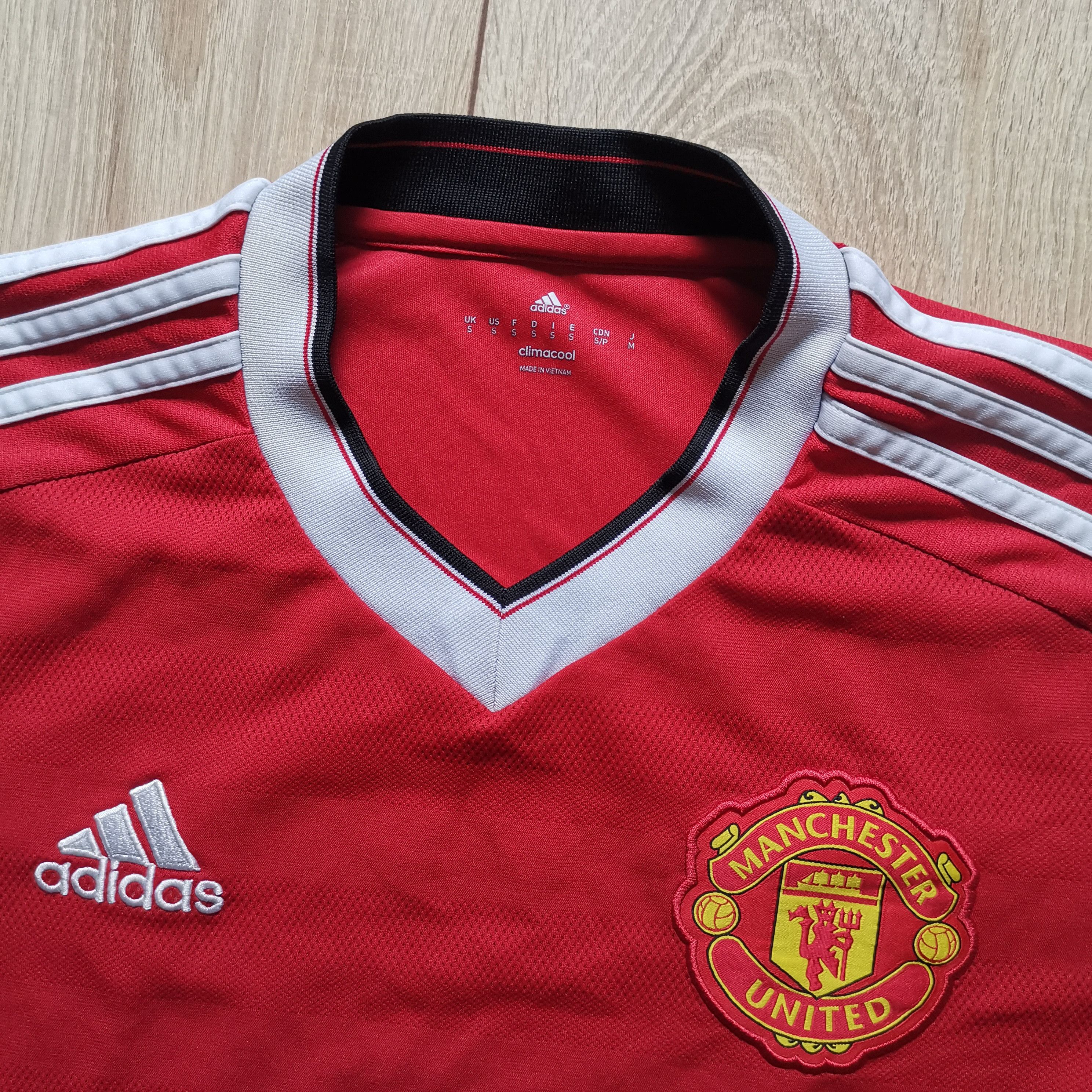 Adidas Adidas Manchester united 2015 2016 home jersey soccer shirt Size US S / EU 44-46 / 1 - 5 Thumbnail