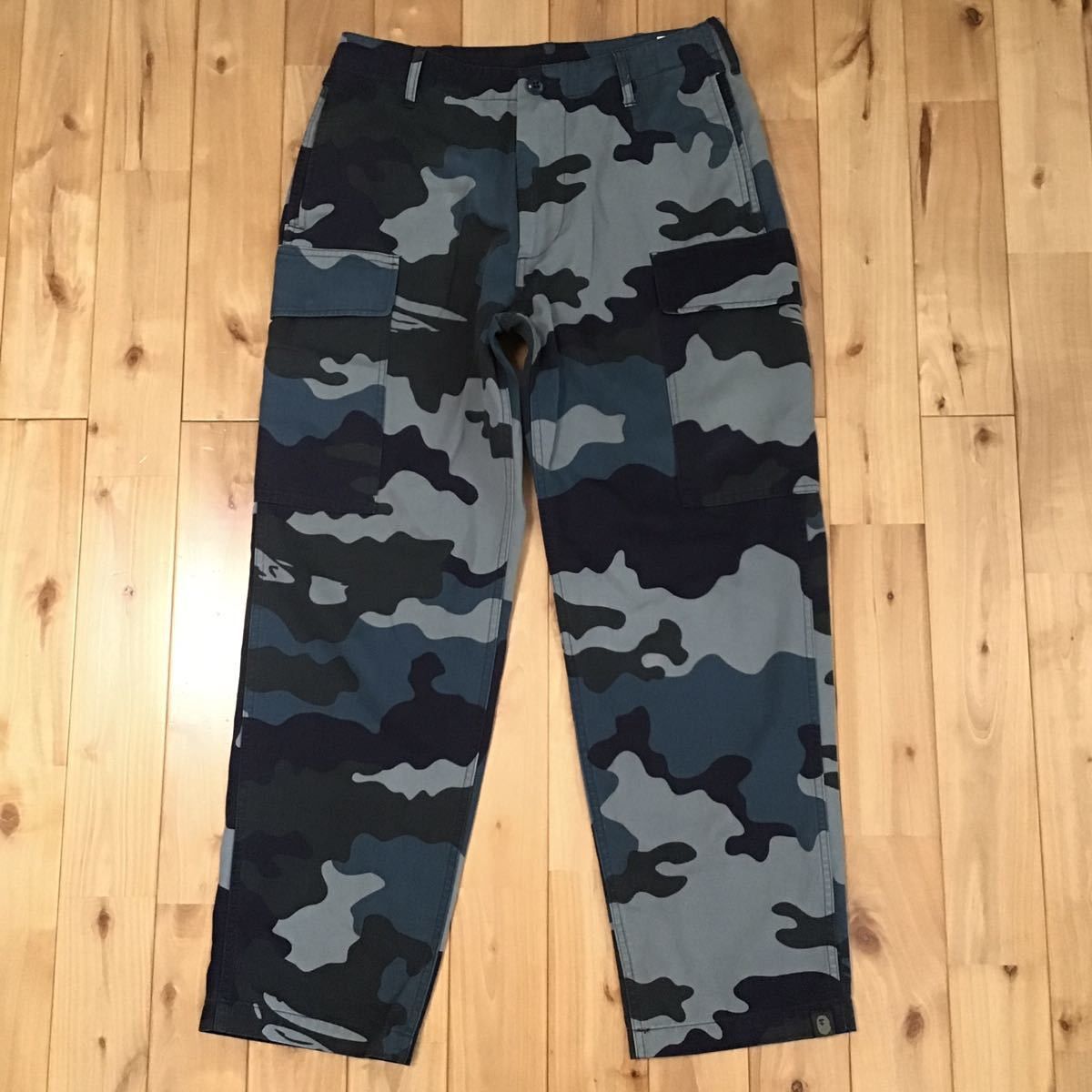 Bape BAPE woodland camo Cargo pants a bathing ape ★size S Size US 30 / EU 46 - 1 Thumbnail