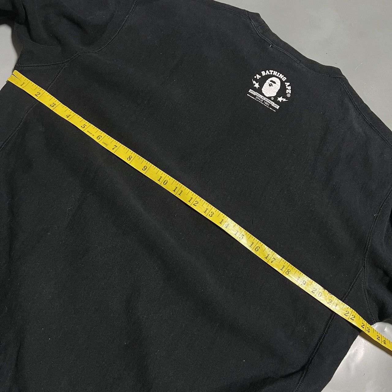Bape BAPE Milo crewneck sweat black Size US L / EU 52-54 / 3 - 8 Thumbnail