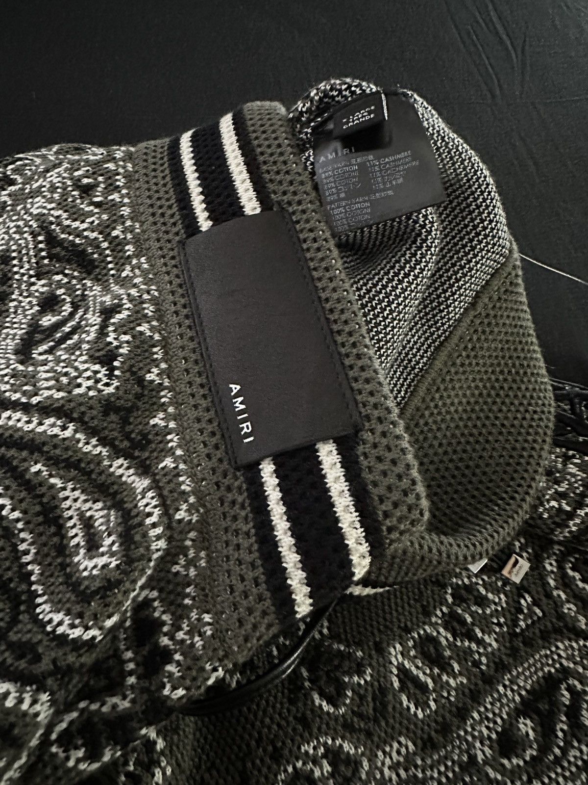 Amiri Amiri Cashmere Blend Bandana Shorts Size US 36 / EU 52 - 6 Thumbnail
