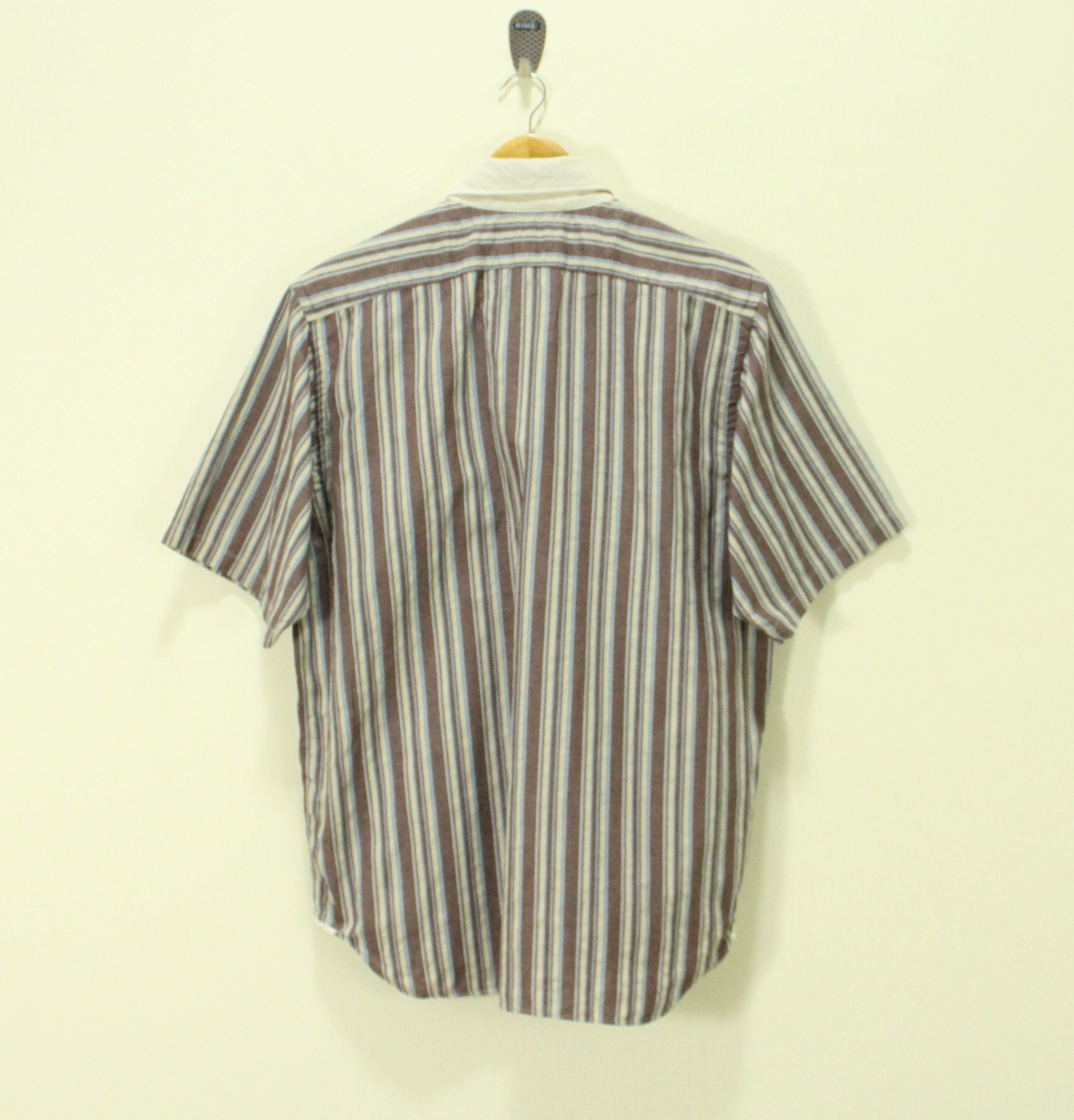 45rpm × Vintage 45 RPM Shirt Pullover Japan Striped Size US L / EU 52-54 / 3 - 4 Thumbnail