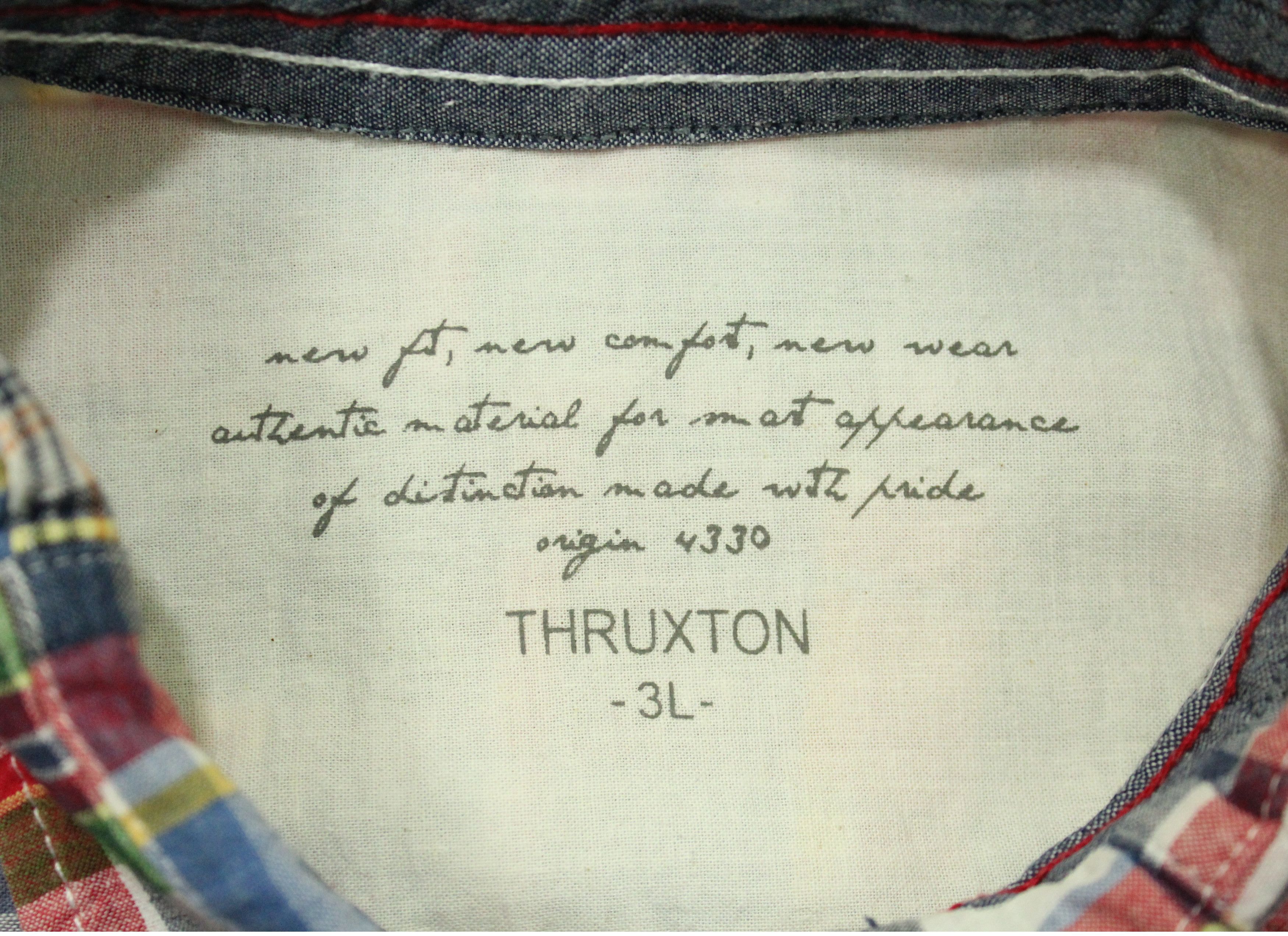 Japanese Brand Patchwork THRUXTON Shirt Multicolor Plaid Size US L / EU 52-54 / 3 - 9 Thumbnail