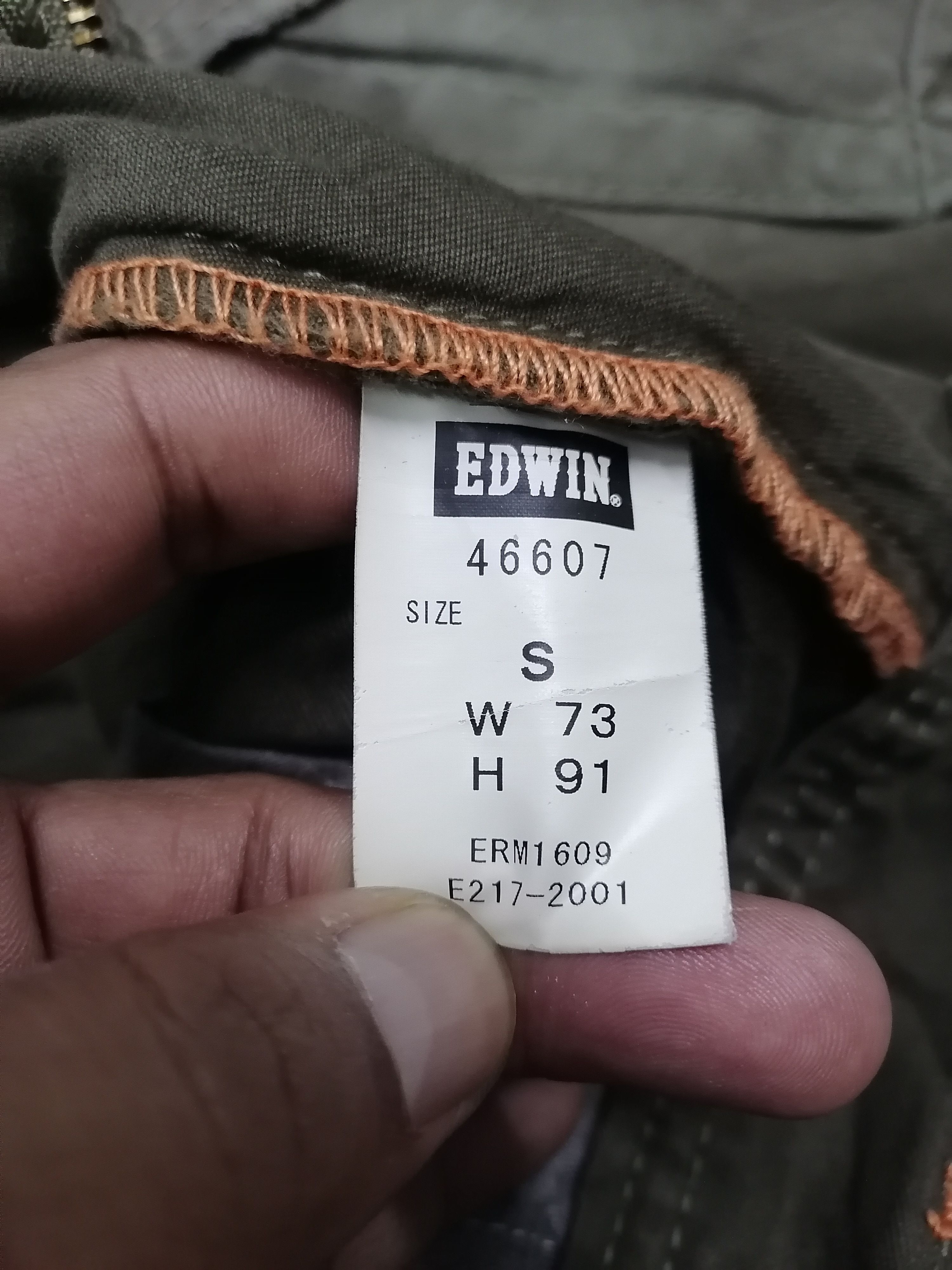 Japanese Brand Edwin Flare Twist Front Pocket Pant Size US 26 / EU 42 - 7 Thumbnail